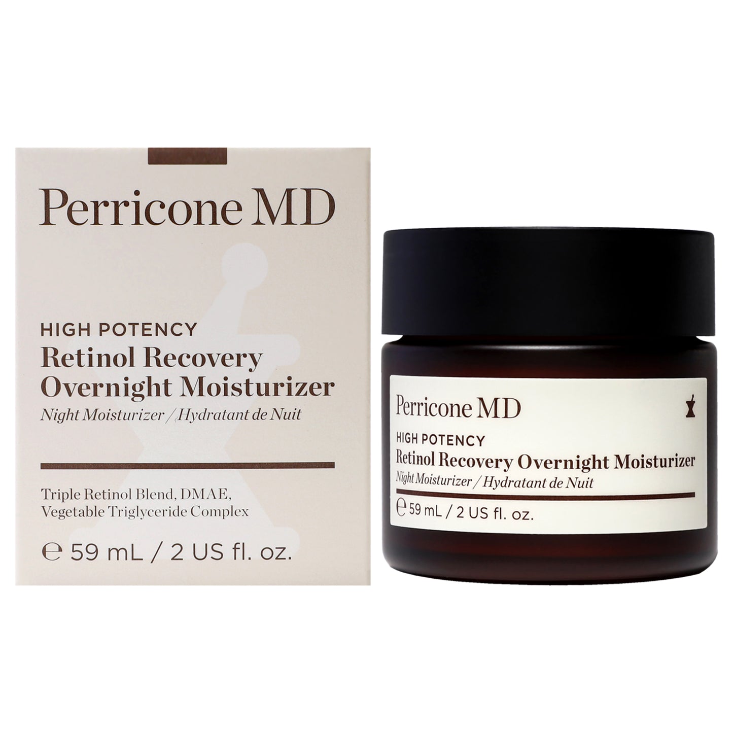 High Potency Retinol Recovery Overnight Moisturizer 2 oz Moisturizer