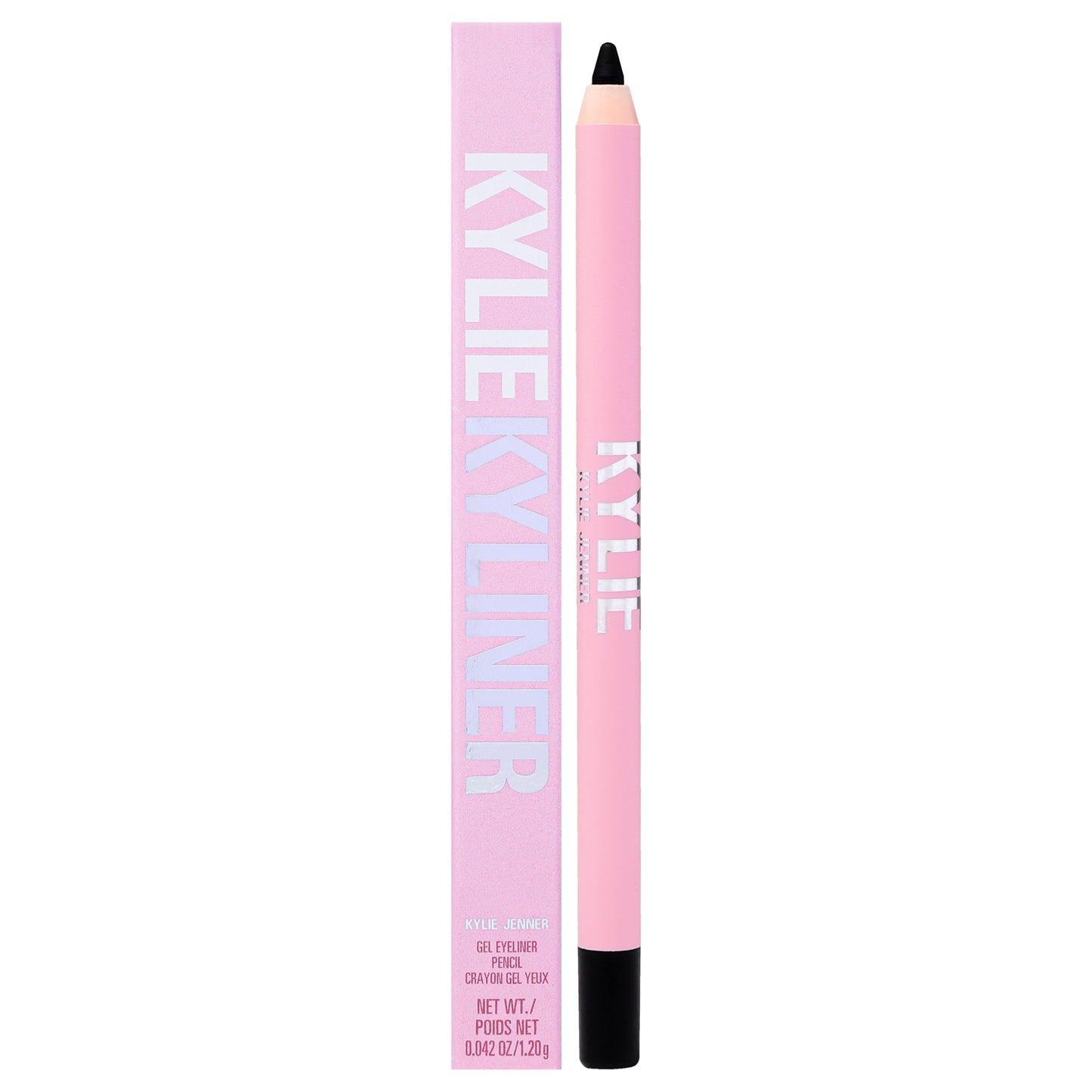 Kyliner Gel Eyeliner Pencil - 001 Black Matte 0.042 oz Eyeliner