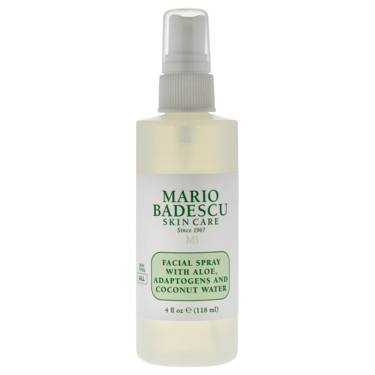 Facial Spray with Aloe Adaptogens and Coconut Water by Mario Badescu for Women - 4 oz Spray
