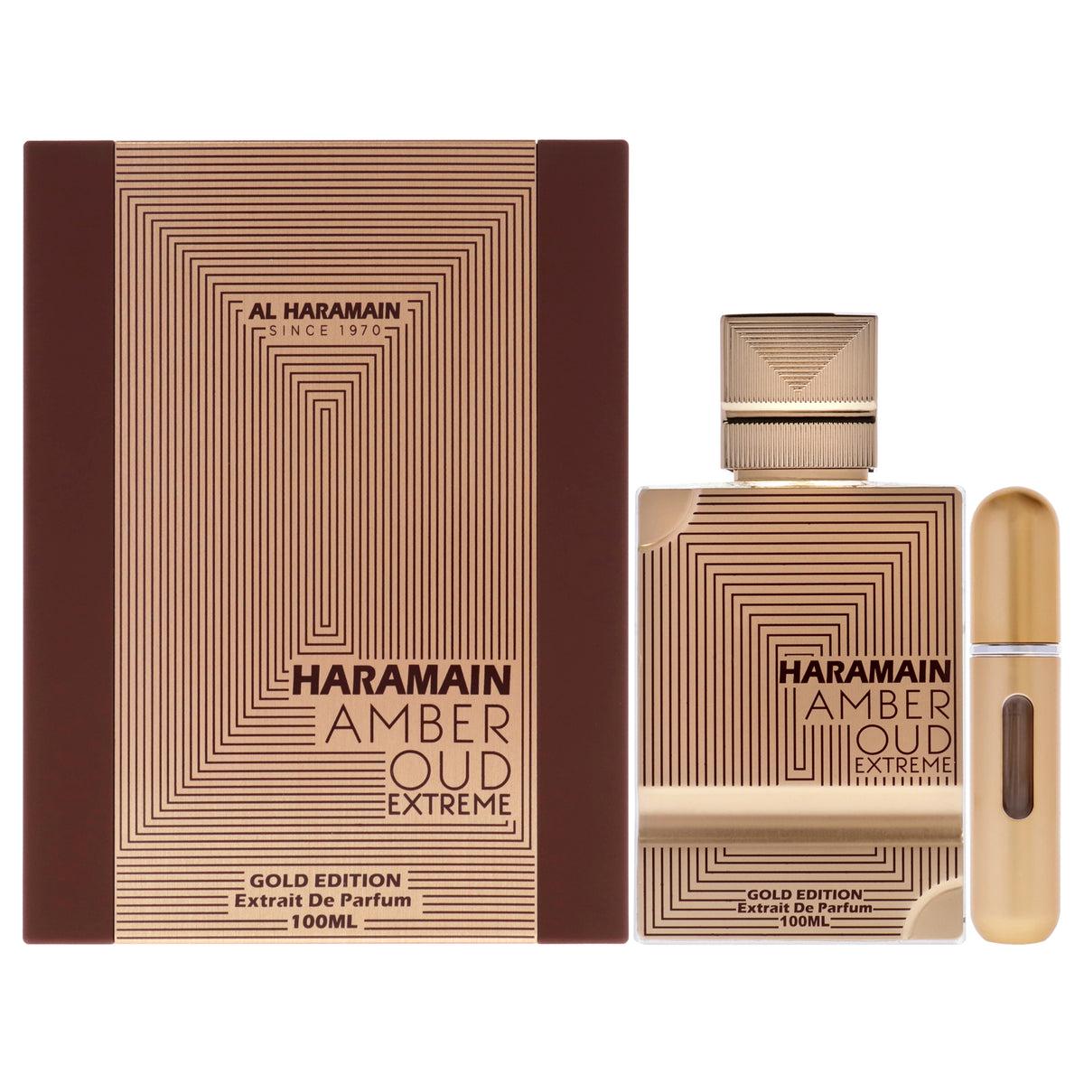 Amber Oud - Gold Edition Extreme by Al Haramain for Unisex - 3.4 oz Extrait De Parfum Spray