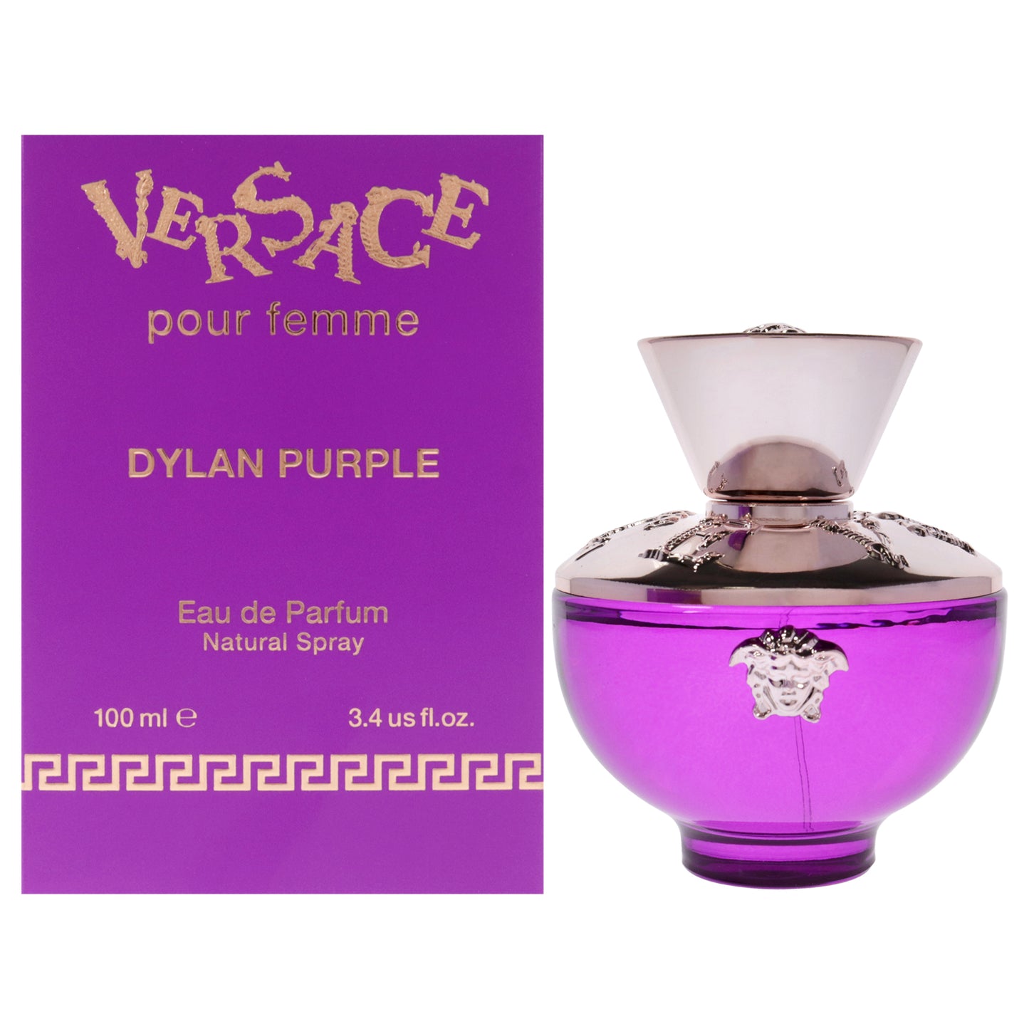 Dylan Purple by Versace for Women - 3.4 oz EDP Spray