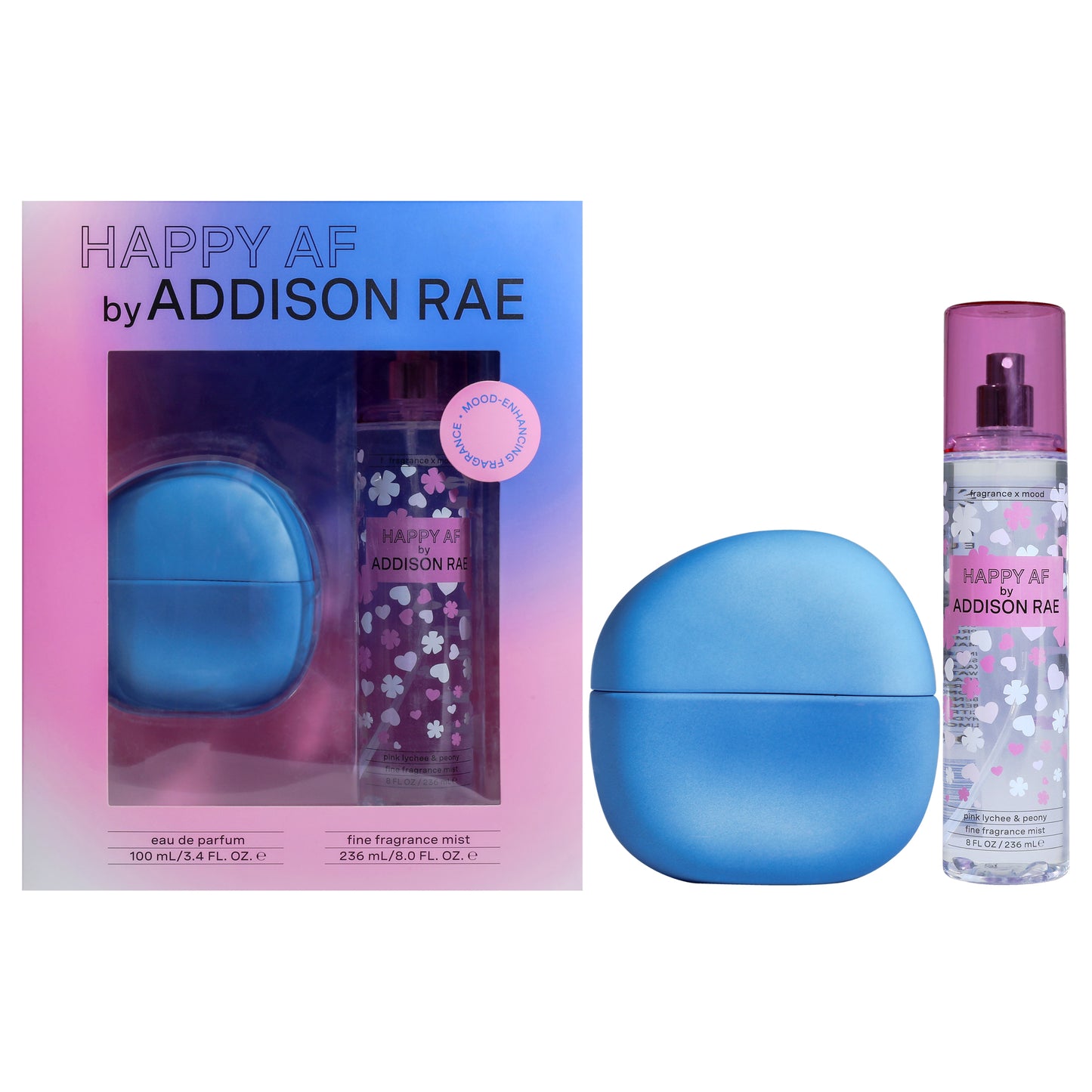 Happy AF 2 Pc Gift Set 3.4oz EDP Spray