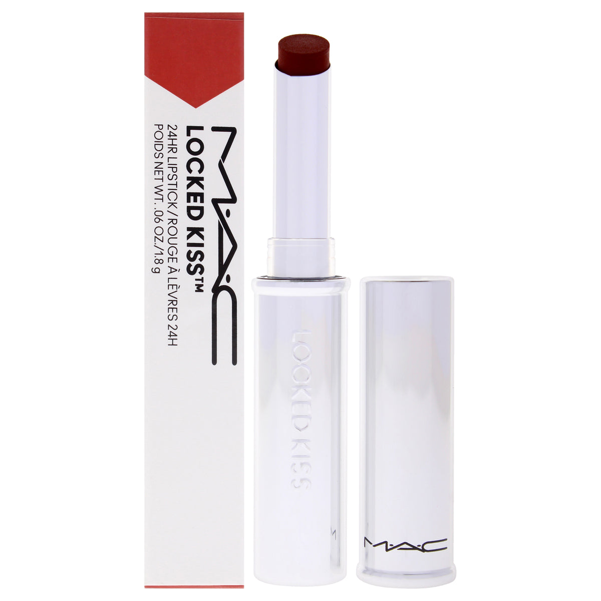Locked Kiss 24HR Lipstick - 95 Vicious by MAC for Women - 0.06 oz Lipstick