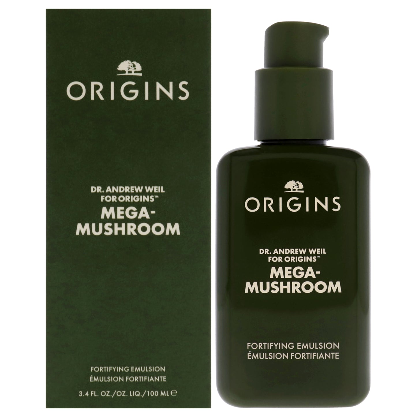 Dr. Weil For Origins Mega Mushroom by Origins for Women - 3.4 oz Emulsion
