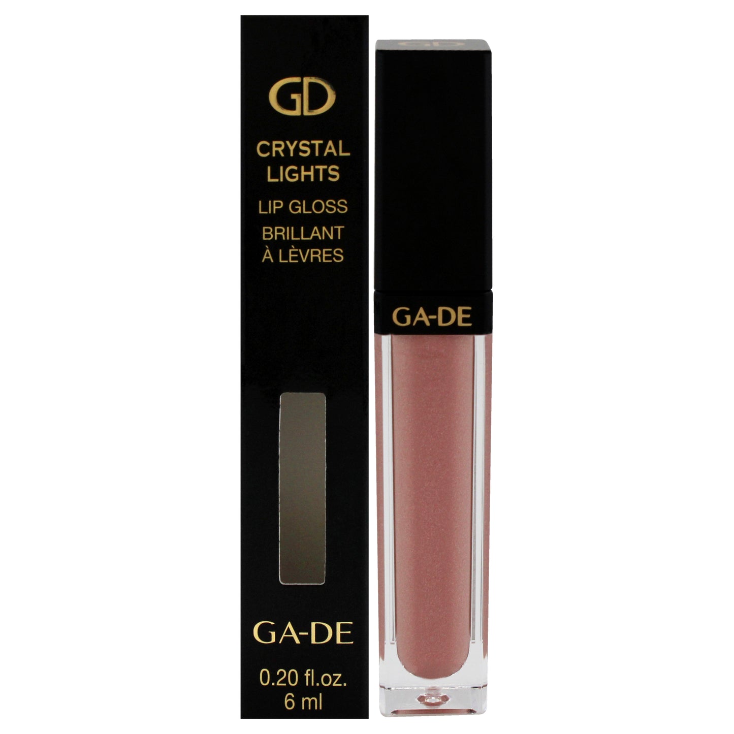 Crystal Lights Lip Gloss - 823 Rose Glitz 0.2 oz Lip Gloss