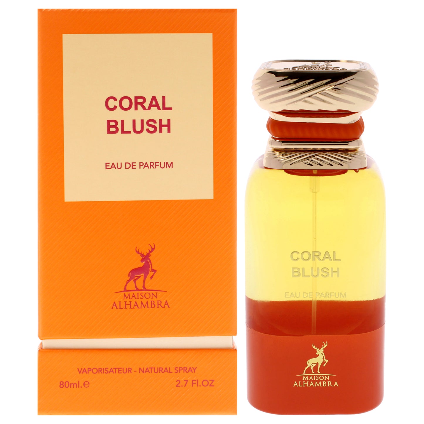 Coral Blush by Maison Alhambra for Women - 2.7 oz EDP Spray