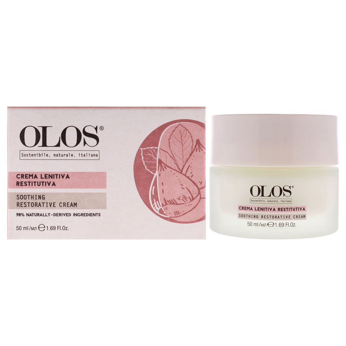 Soothing Restorative Cream by Olos for Unisex - 1.69 oz Cream