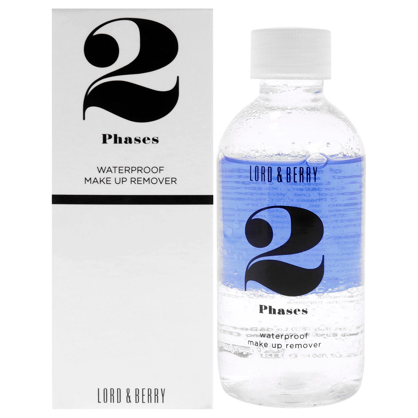 2 Phases Waterproof Make Up Remover - 0811 Transparent by Lord and Berry for Women - 5.07 oz Makeup Remover
