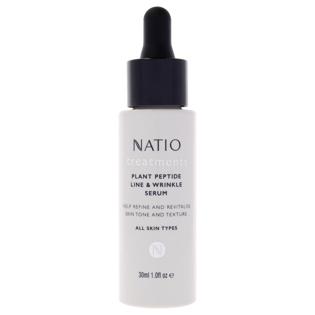 Treatments Plant Peptide Line and Wrinkle Serum by Natio for Women - 1 oz Serum