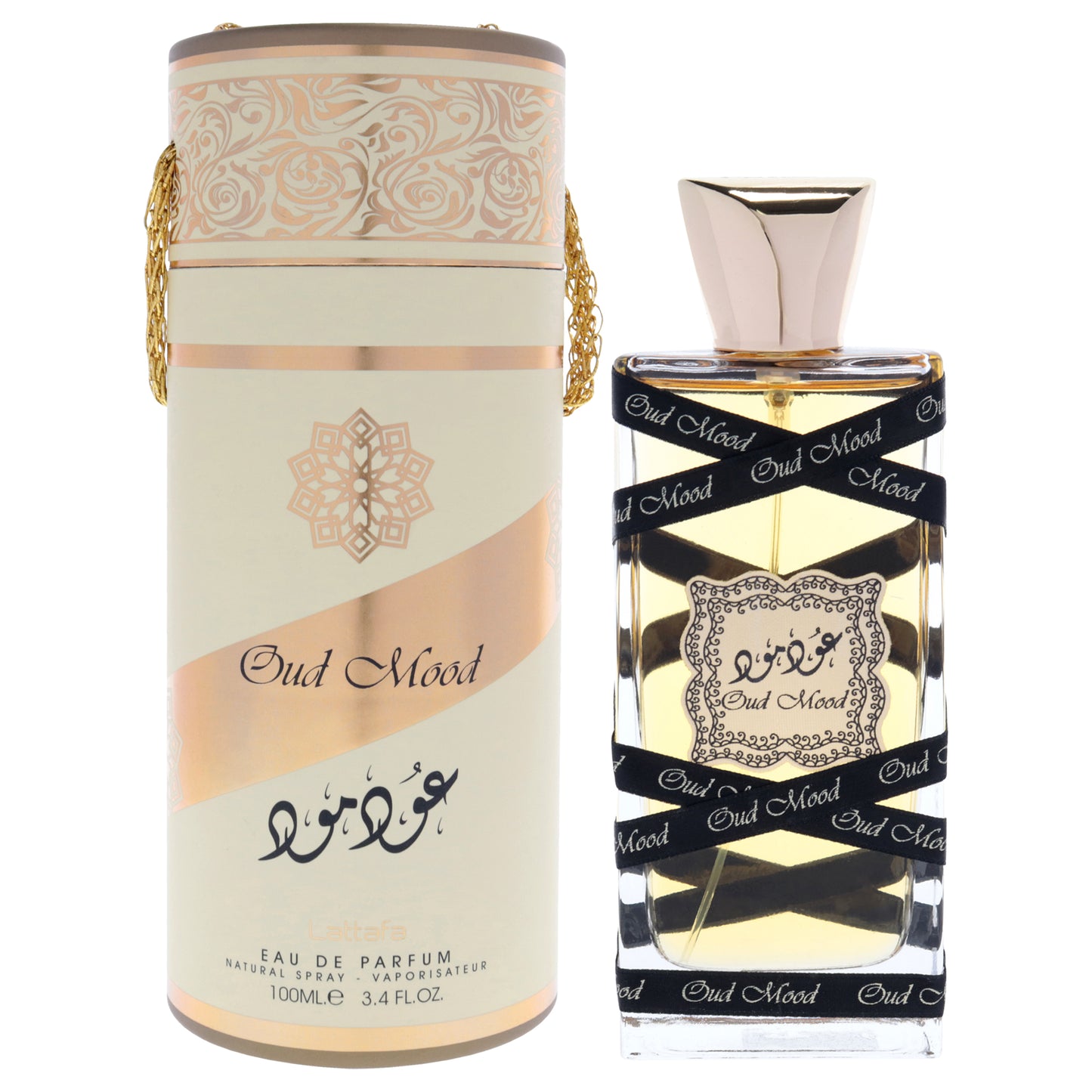 Oud Mood by Lattafa for Women - 3.4 oz EDP Spray