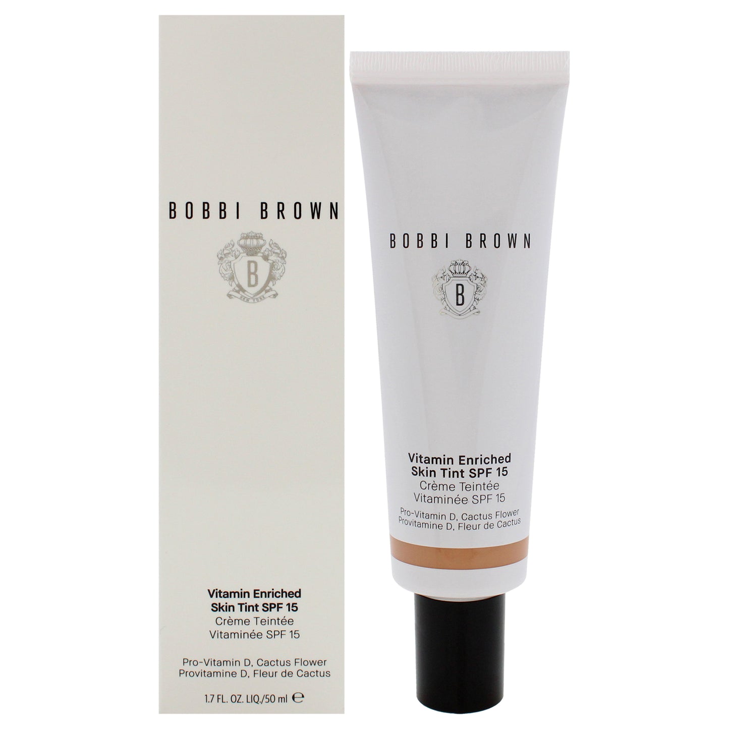 Vitamin Enriched Skin Tint SPF 15 - 1 Golden Medium Warm by Bobbi Brown for Women - 1.7 oz Makeup