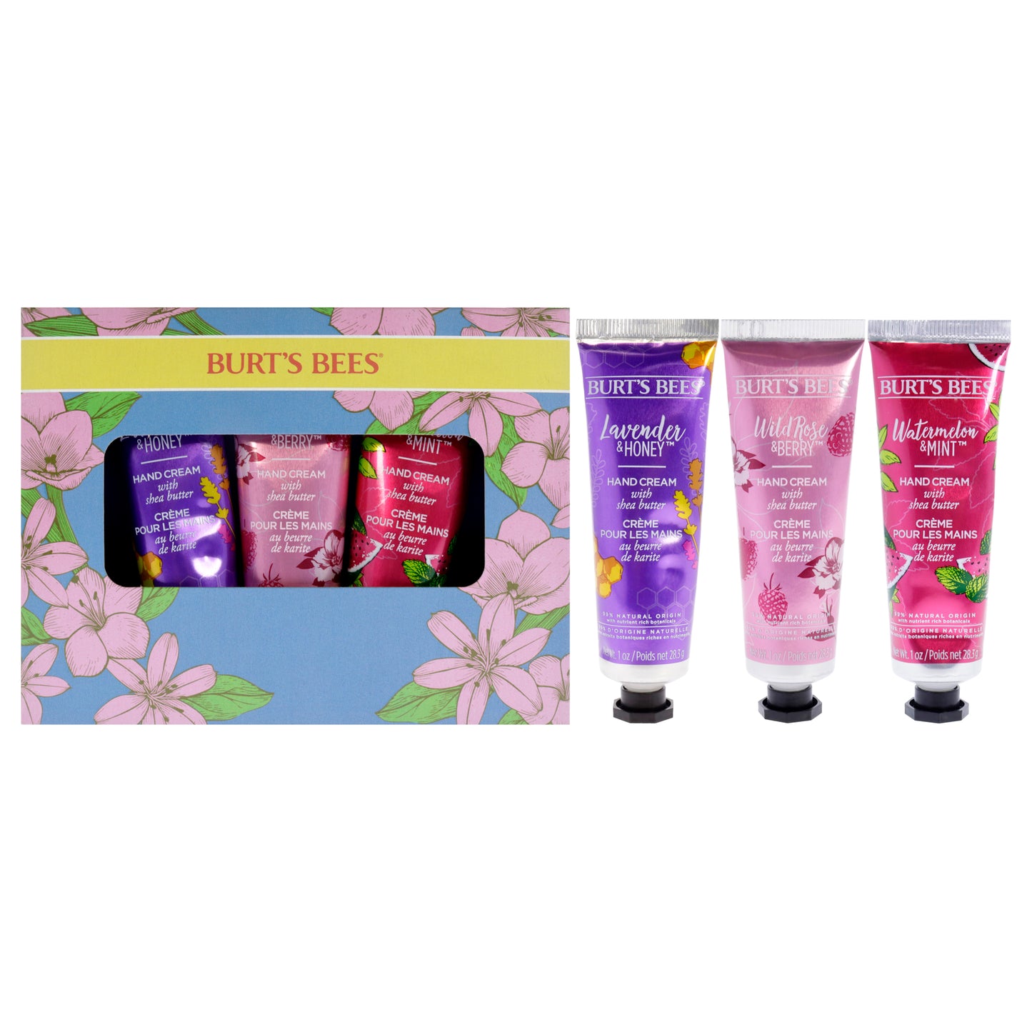 Hand Cream Trio 3 Pc 1oz Lavender and Honey Hand Cream With Shea Butter