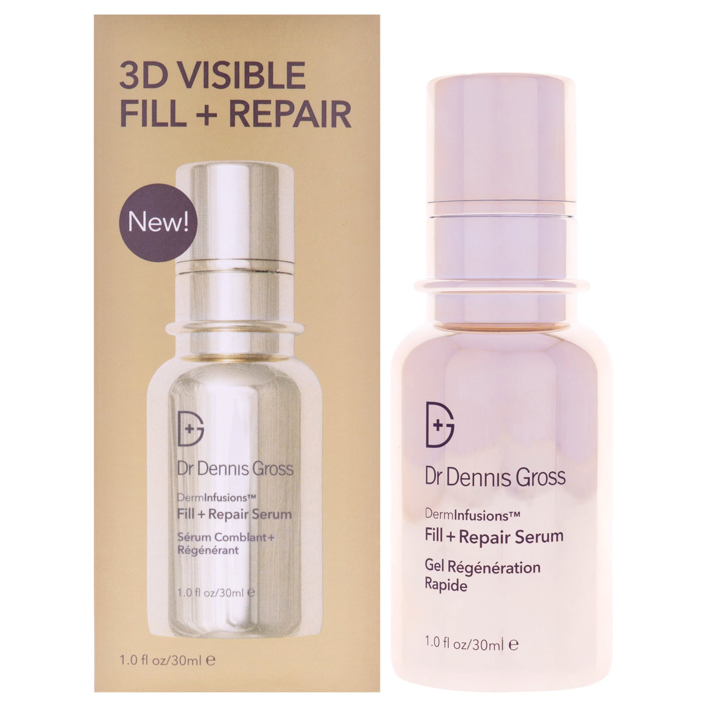 DermInfusions Fill Plus Repair Serum 1 oz Serum