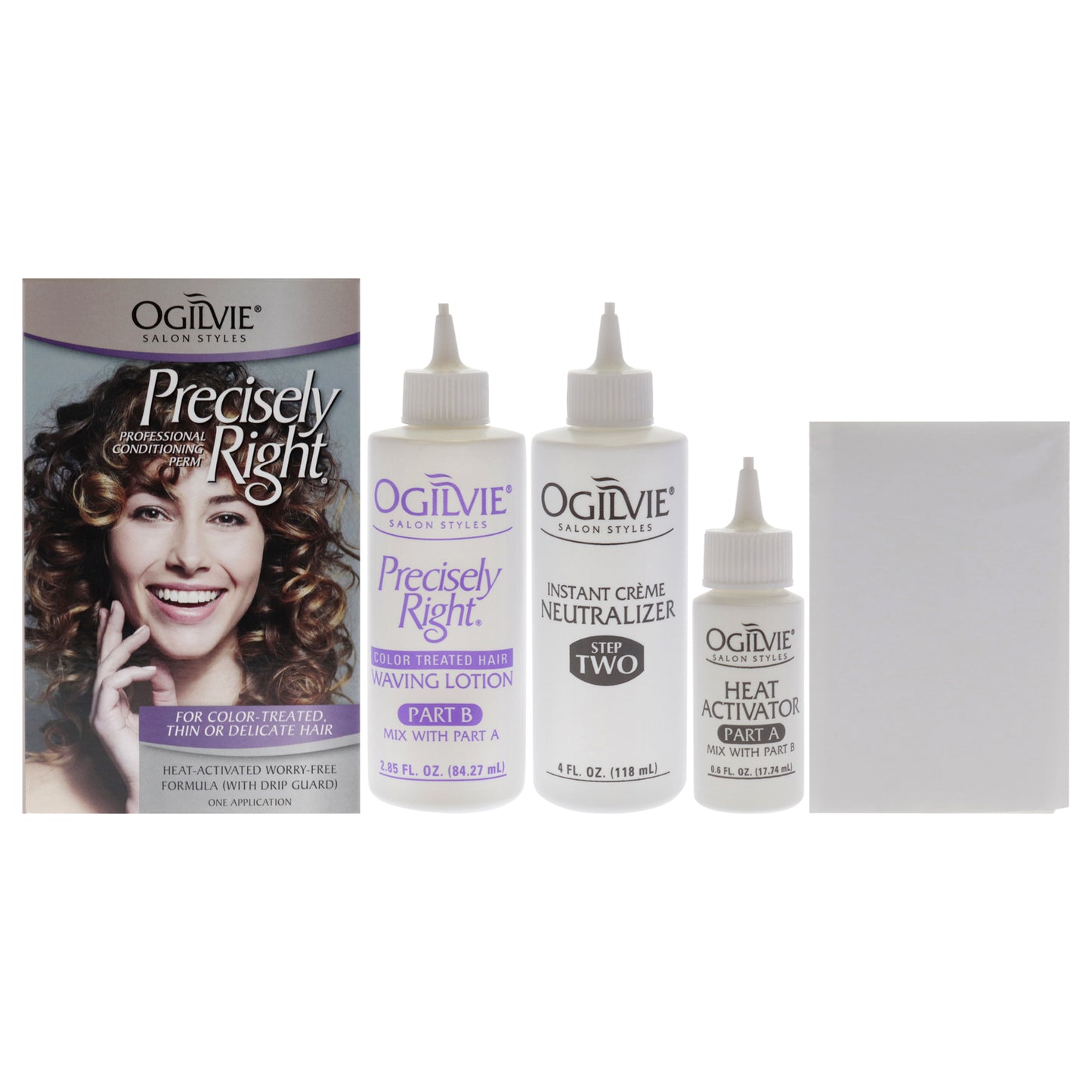 Precisely Right Professional Conditioning Perm for Color-Treated Thin or Delicate Hair 1 Application Treatment