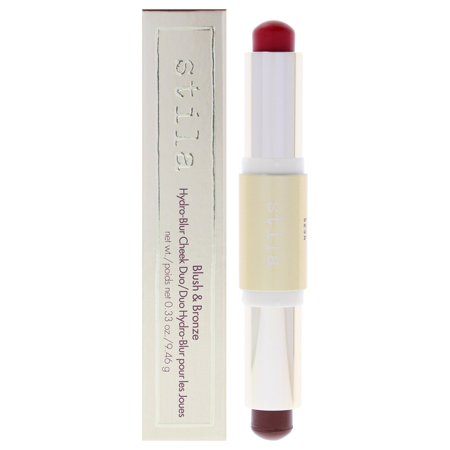 Blush and Bronze Hydro Blur Cheek Duo - Cranberry-Mahoga by Stila for Women - 0.33 oz Makeup