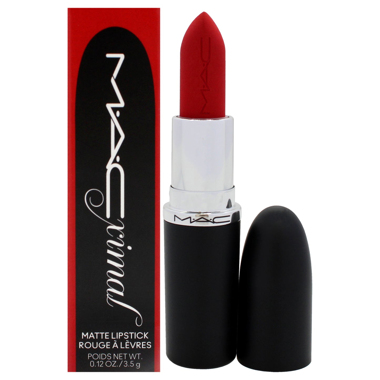 Macximal Matte Lipstick - 691 Ruby Woo by MAC for Women - 0.12 oz Lipstick