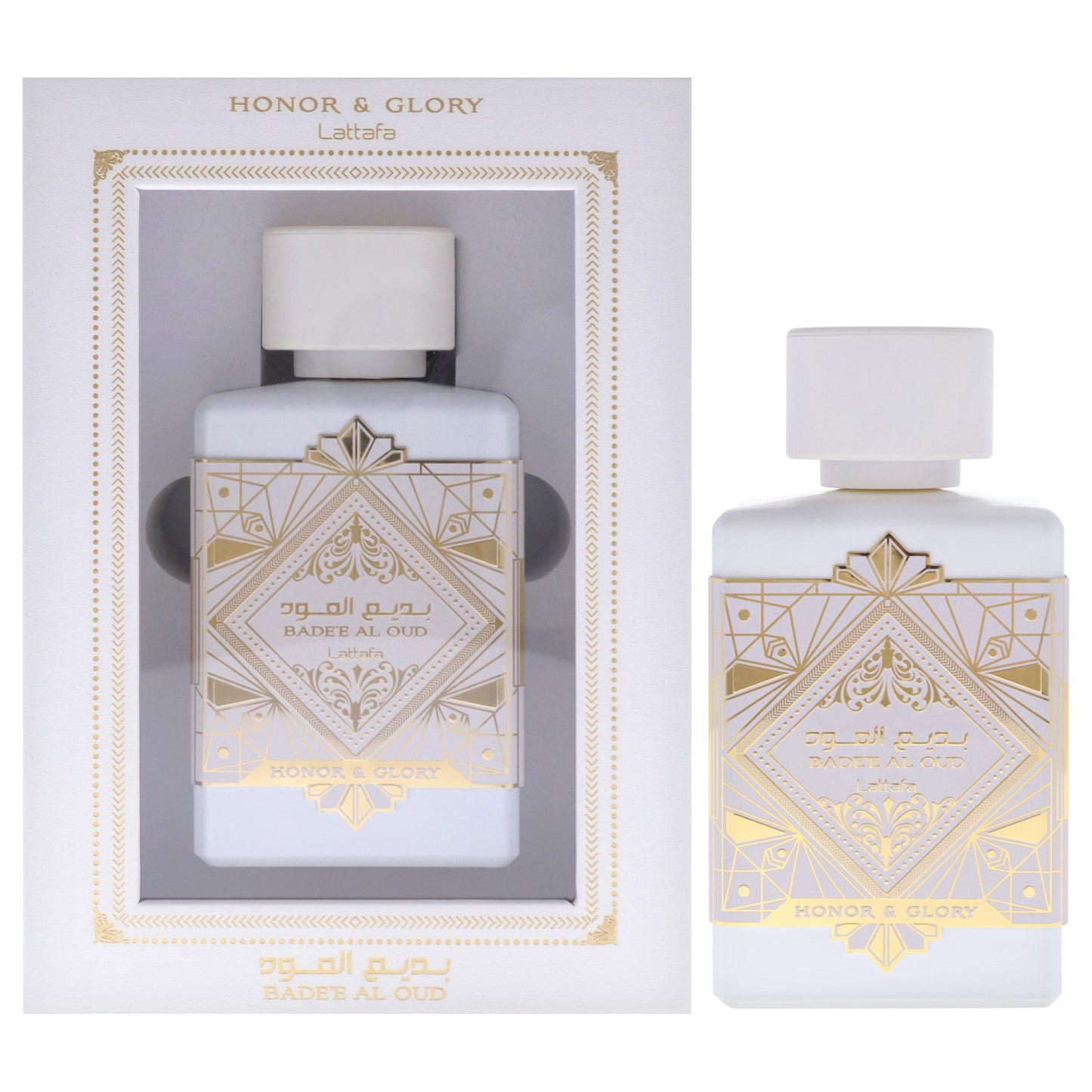 Badee Al Oud Collection - Honor and Glory by Lattafa for Unisex - 3.4 oz EDP Spray