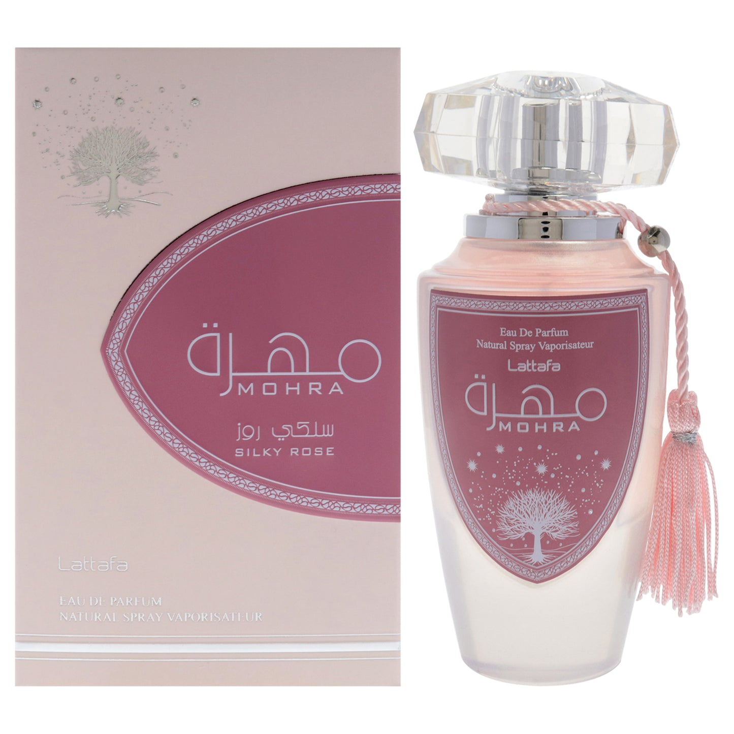 Mohra Silky Rose by Lattafa for Women - 3.4 oz EDP Spray