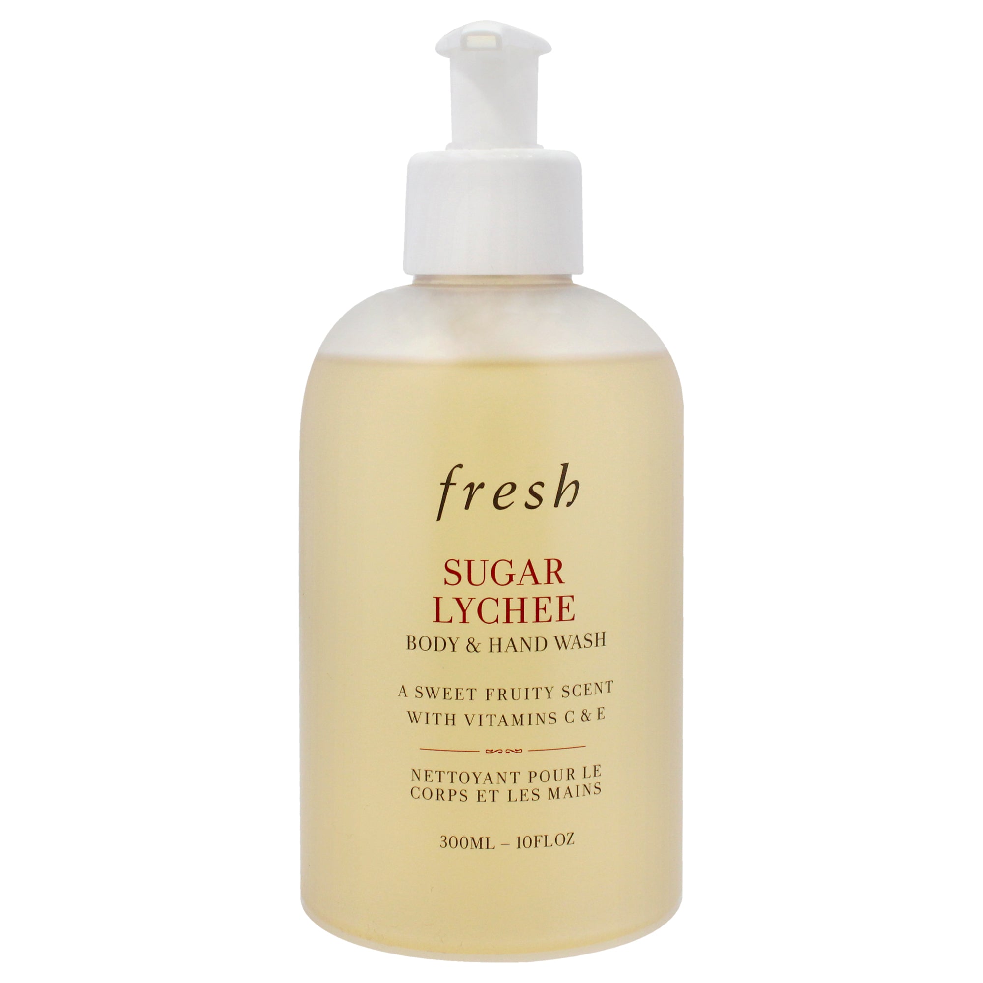 Body and Hand Wash - Sugar Lychee by Fresh for Women - 10 oz Body Wash