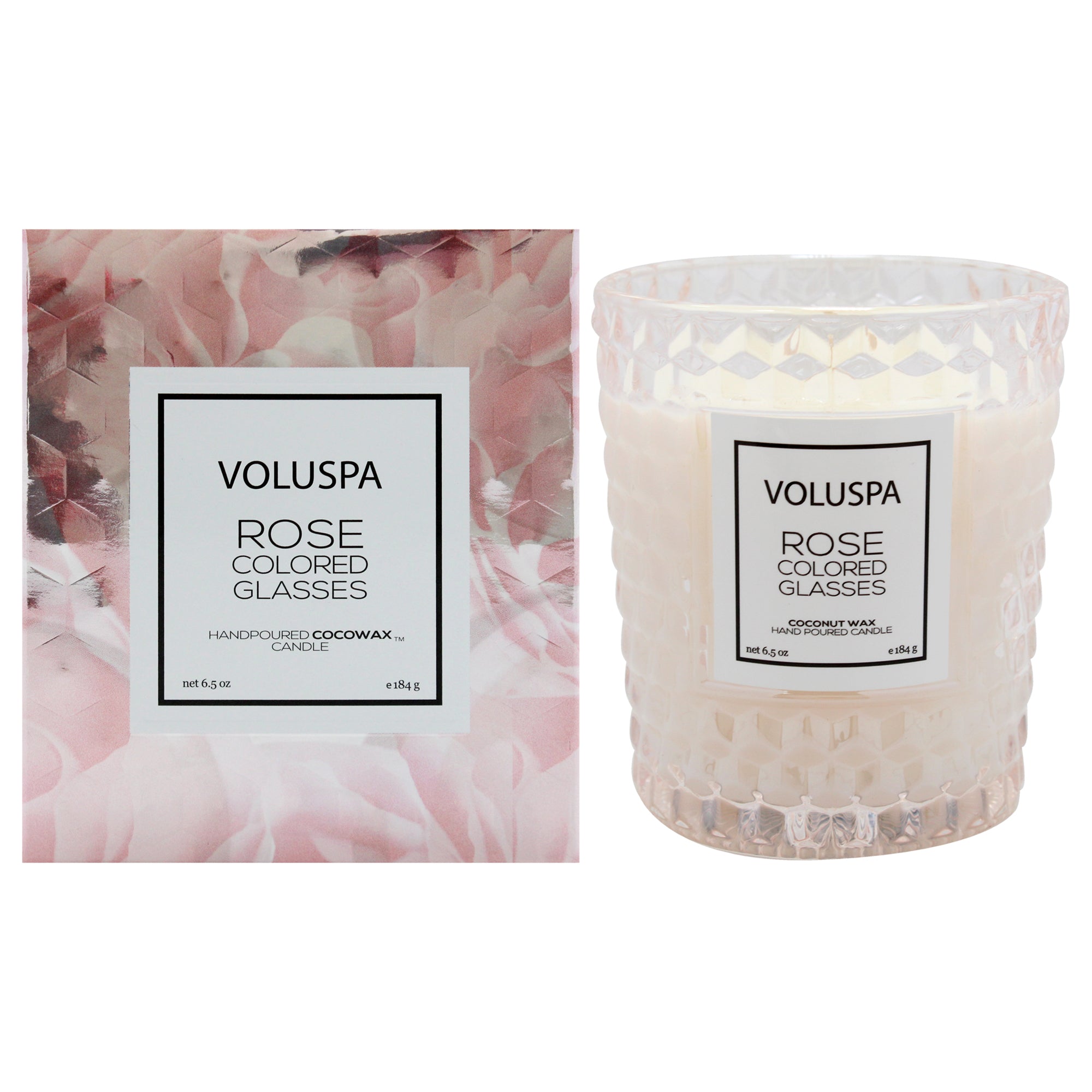 Classic - Rose Colored Glasese by Voluspa for Unisex - 6.5 oz Candle