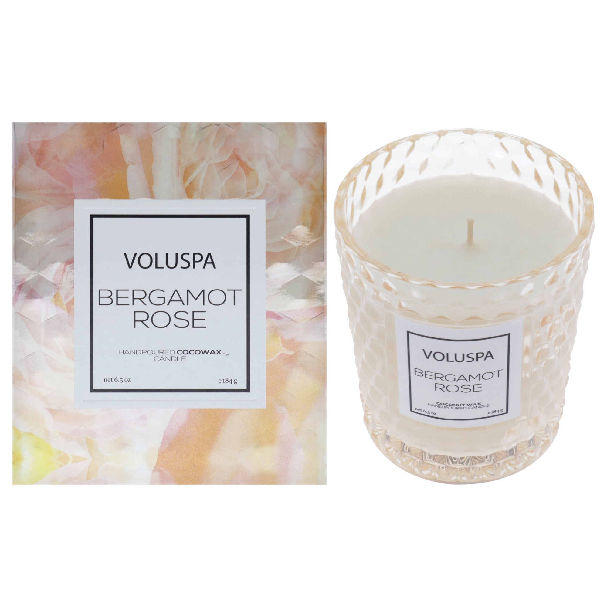 Classic - Bergamot Rose by Voluspa for Unisex - 6.5 oz Candle