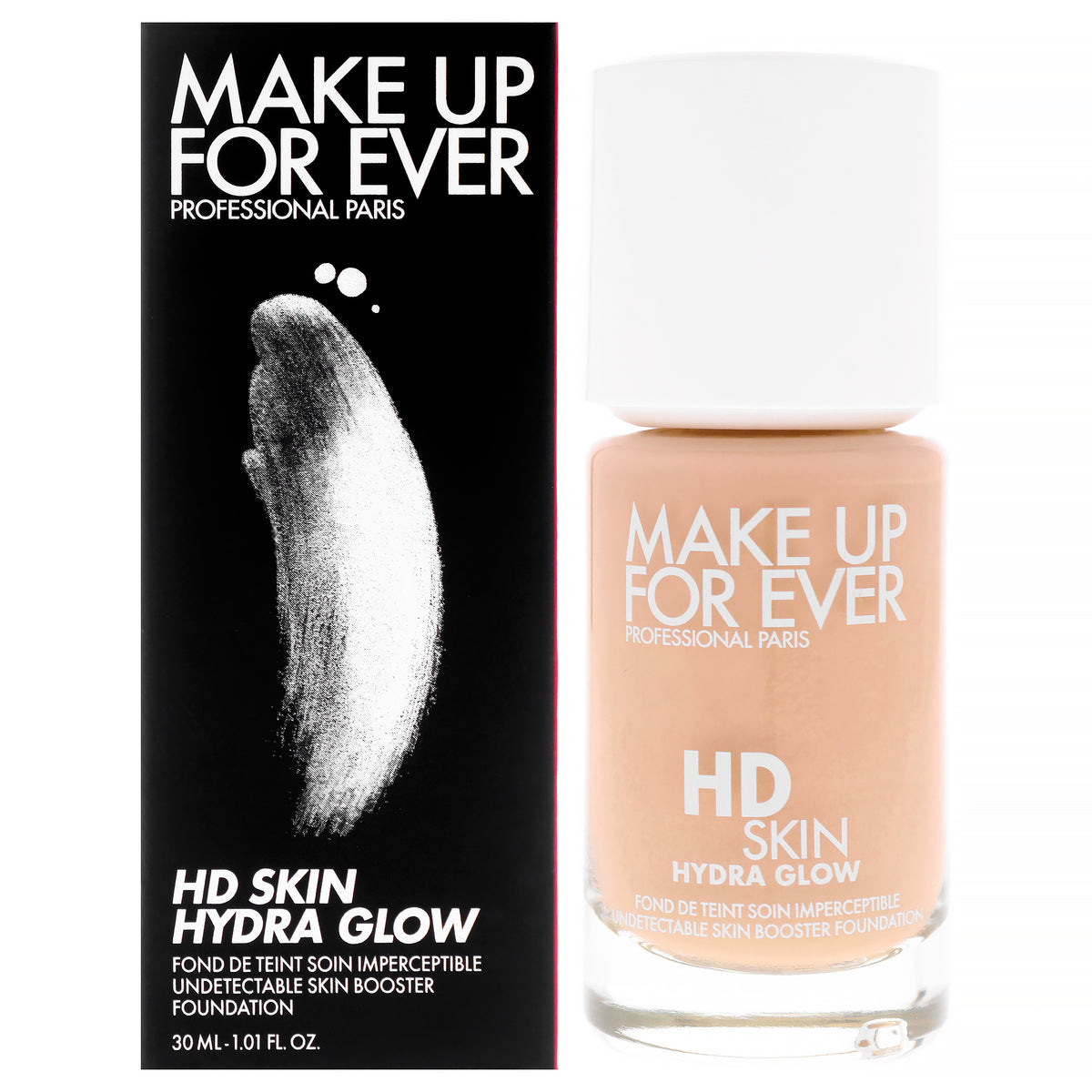HD Skin Hydra Glow - 1N10 Ivory by Make Up For Ever for Women - 1 oz Foundation