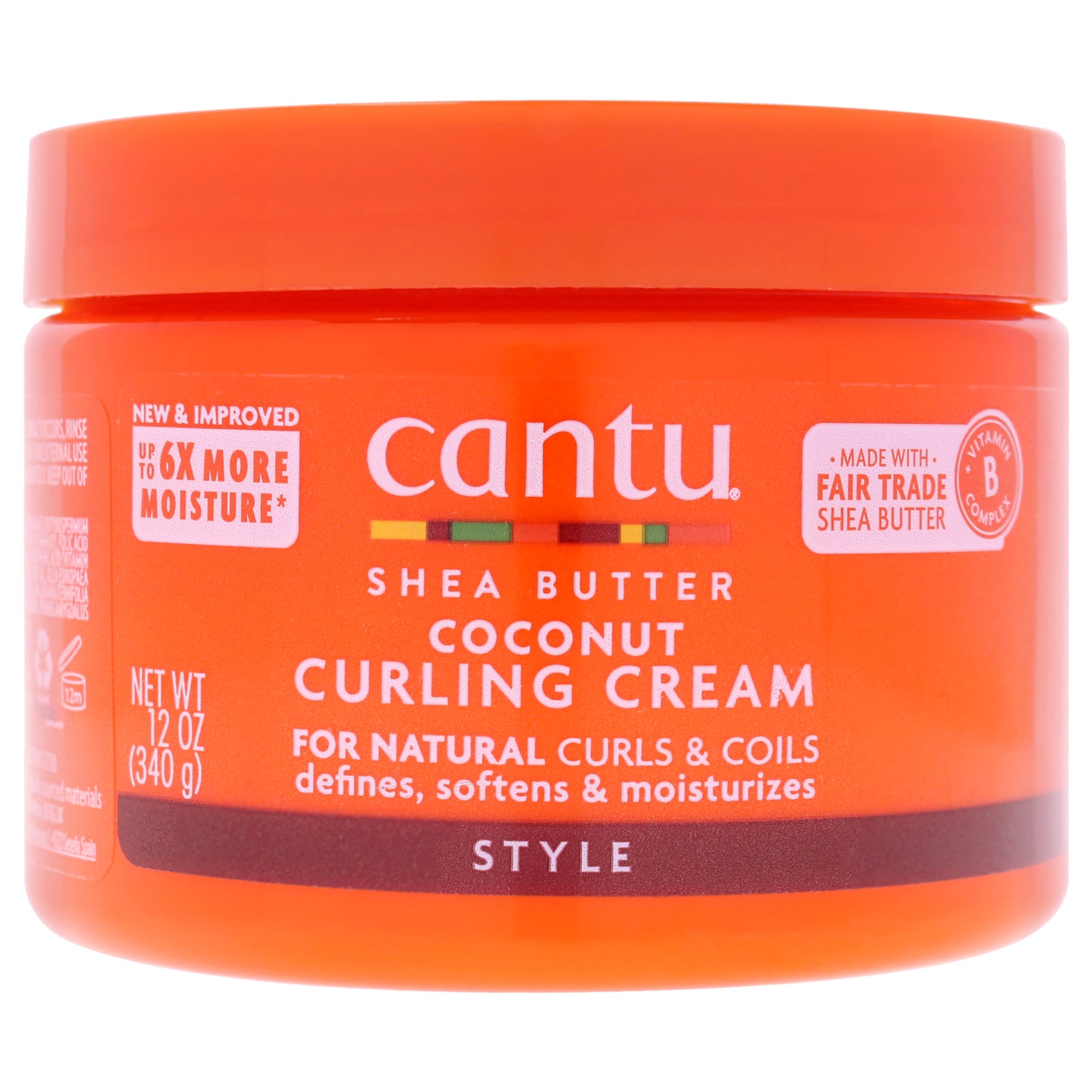 Shea Butter Coconut Curling Cream by Cantu for Unisex - 12 oz Cream