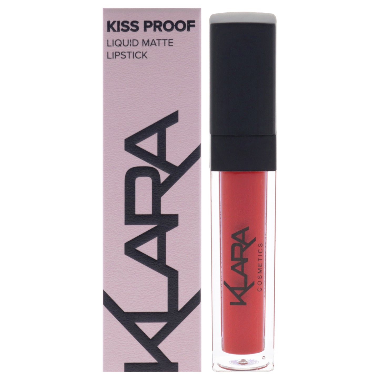 Kiss Proof Liquid Matte Lipstick - 5 Flaming Red by Klara for Women - 0.27 oz Lipstick