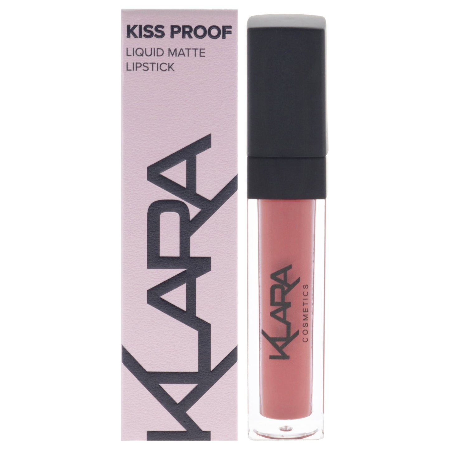 Kiss Proof Liquid Matte Lipstick - 7 Sienna Nude by Klara for Women - 0.27 oz Lipstick