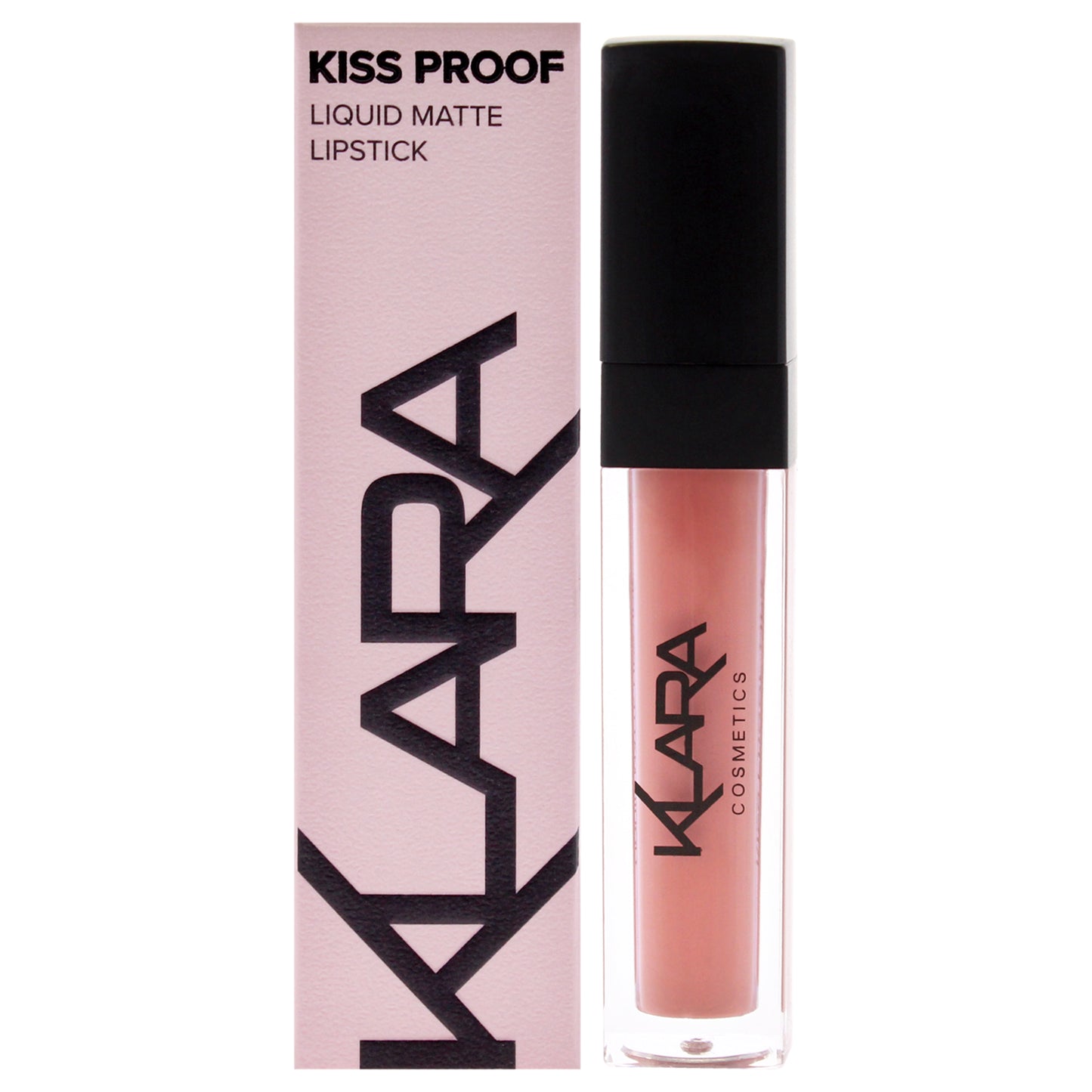 Kiss Proof Liquid Matte Lipstick- 22 Au Naturel by Klara for Women - 0.27 oz Lipstick