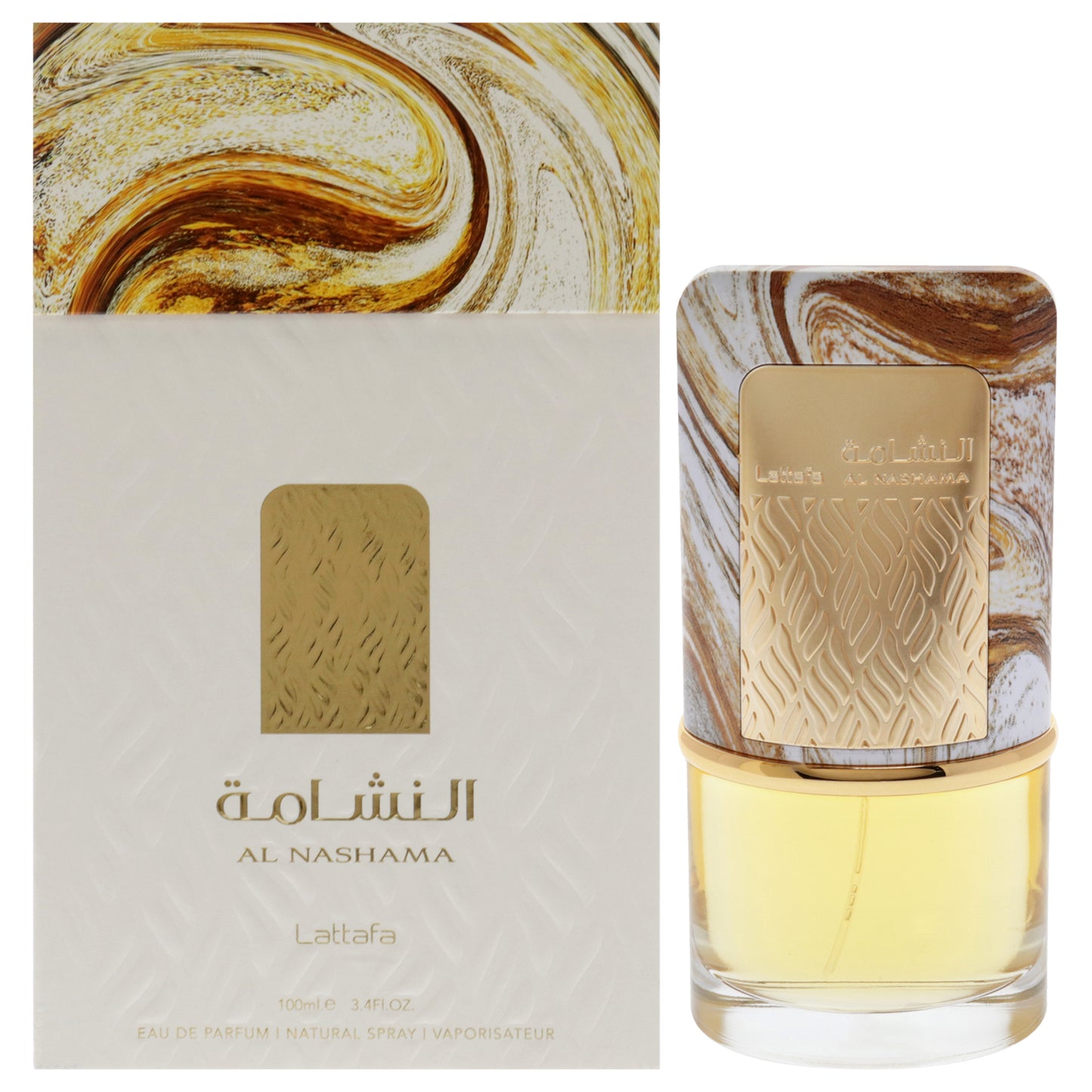Al Nashama by Lattafa for Unisex - 3.4 oz EDP Spray