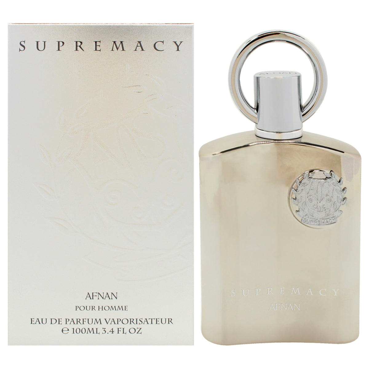 Supremacy Collection - Silver by Afnan for Men - 3.4 oz EDP Spray