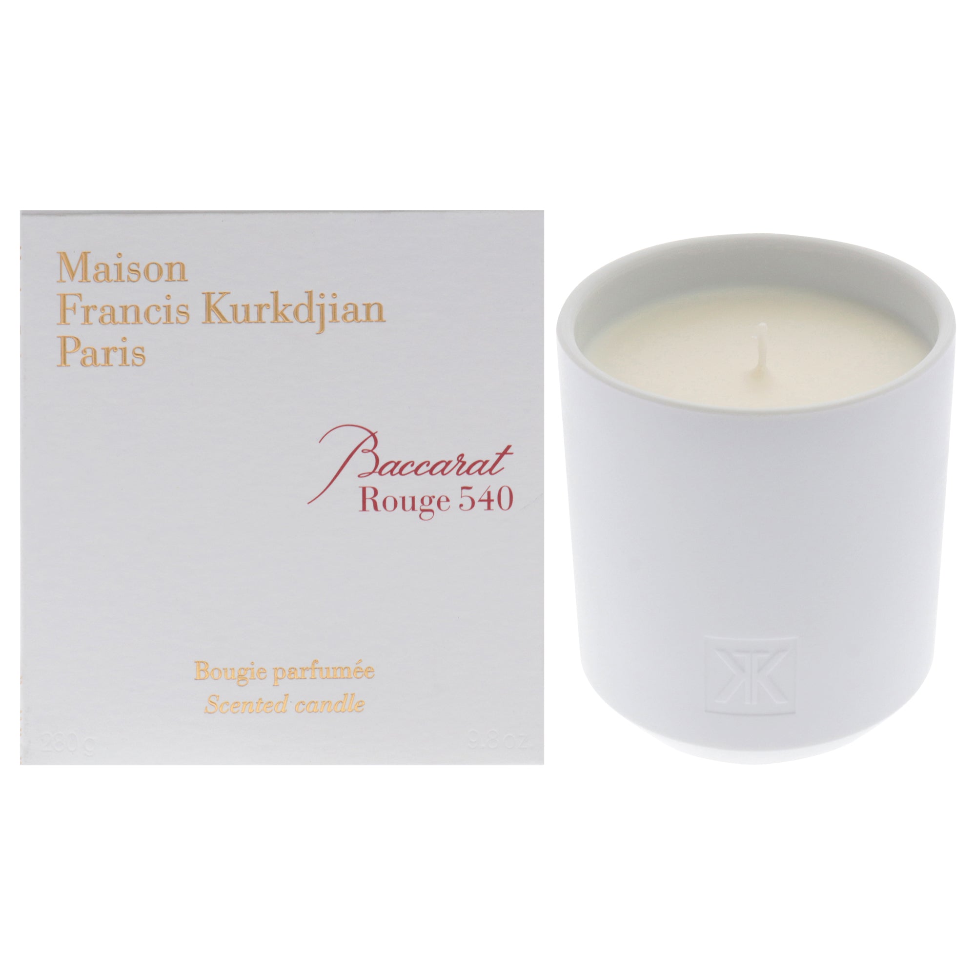 Scented Candle - Baccarat Rouge 540 by Maison Francis Kurkdjian for Unisex - 9.8 oz Candle