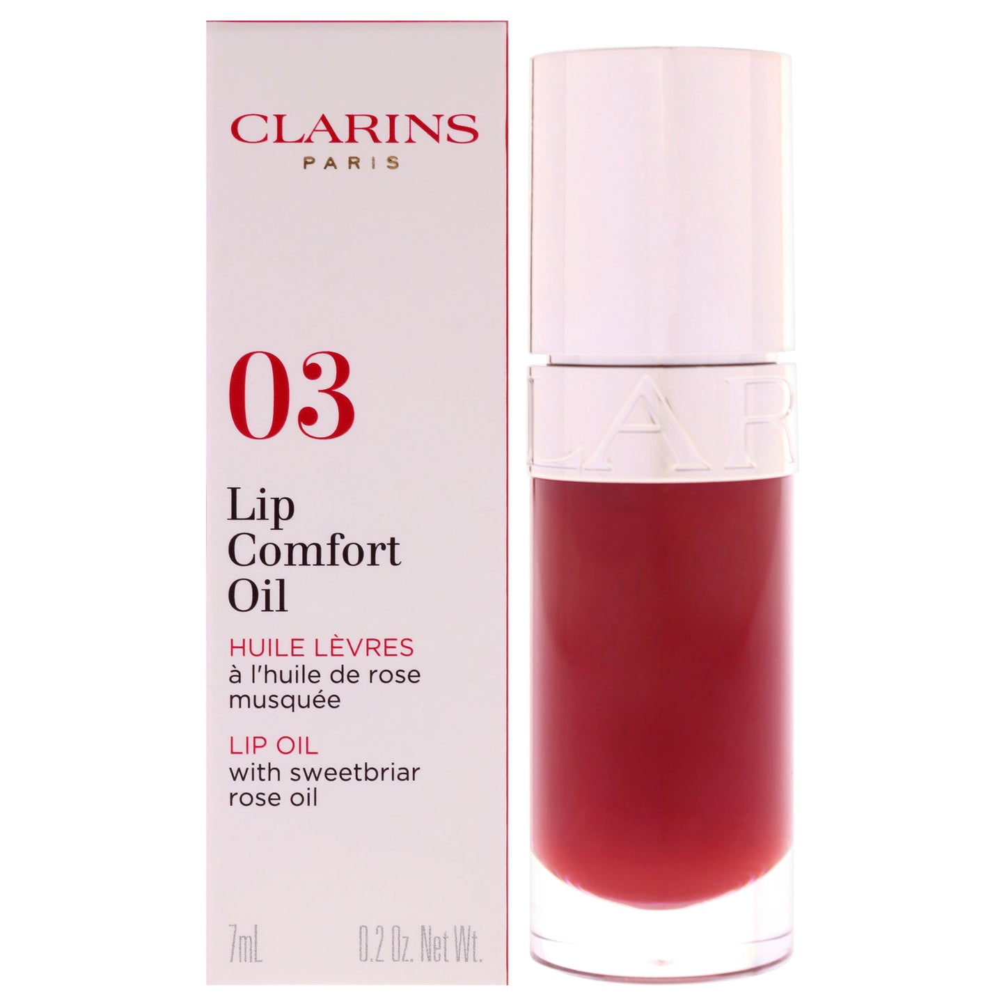 Lip Comfort Oil - 03 Cherry by Clarins for Women - 0.2 oz Lip Oil
