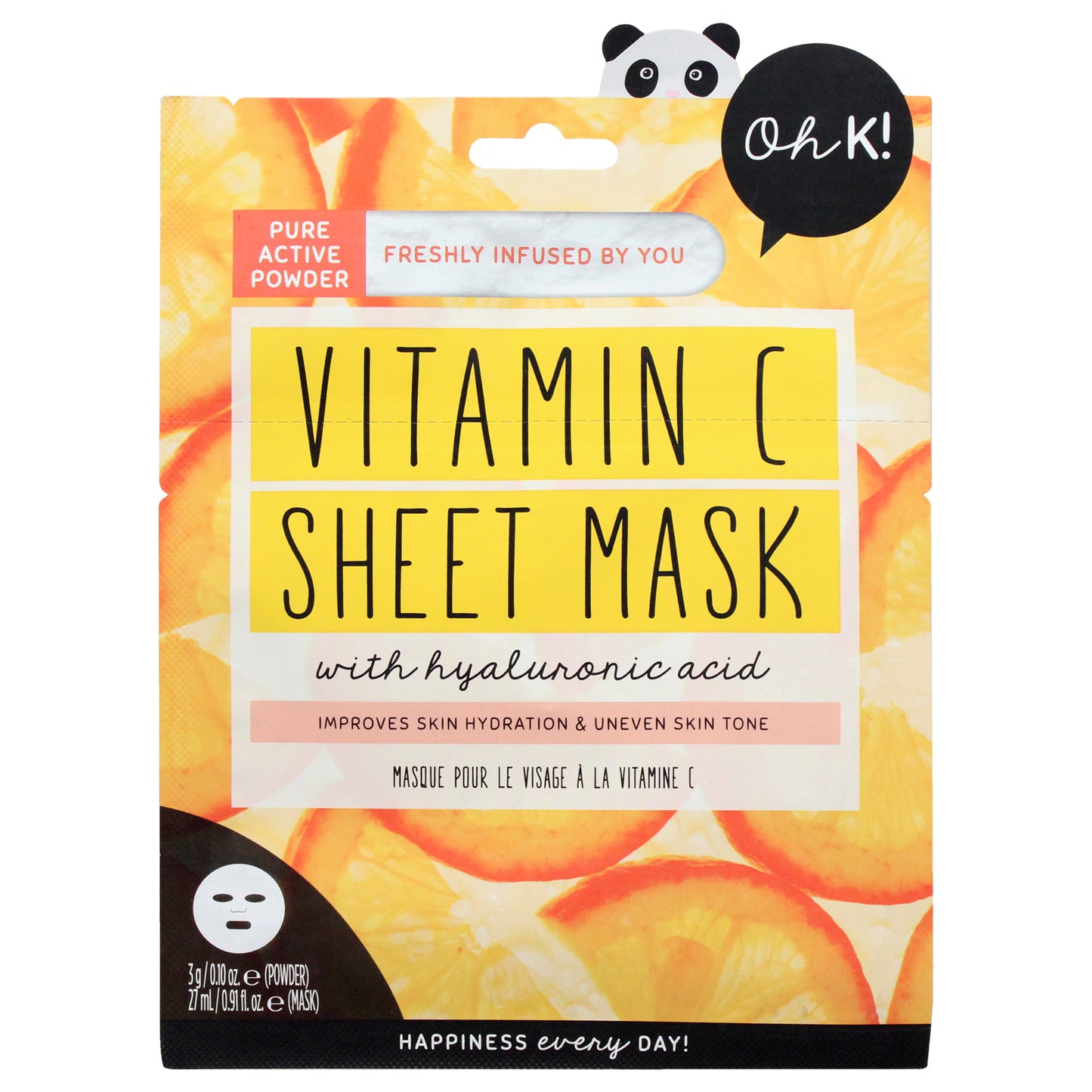 Sheet Mask - Vitamin C 1 Pc Mask