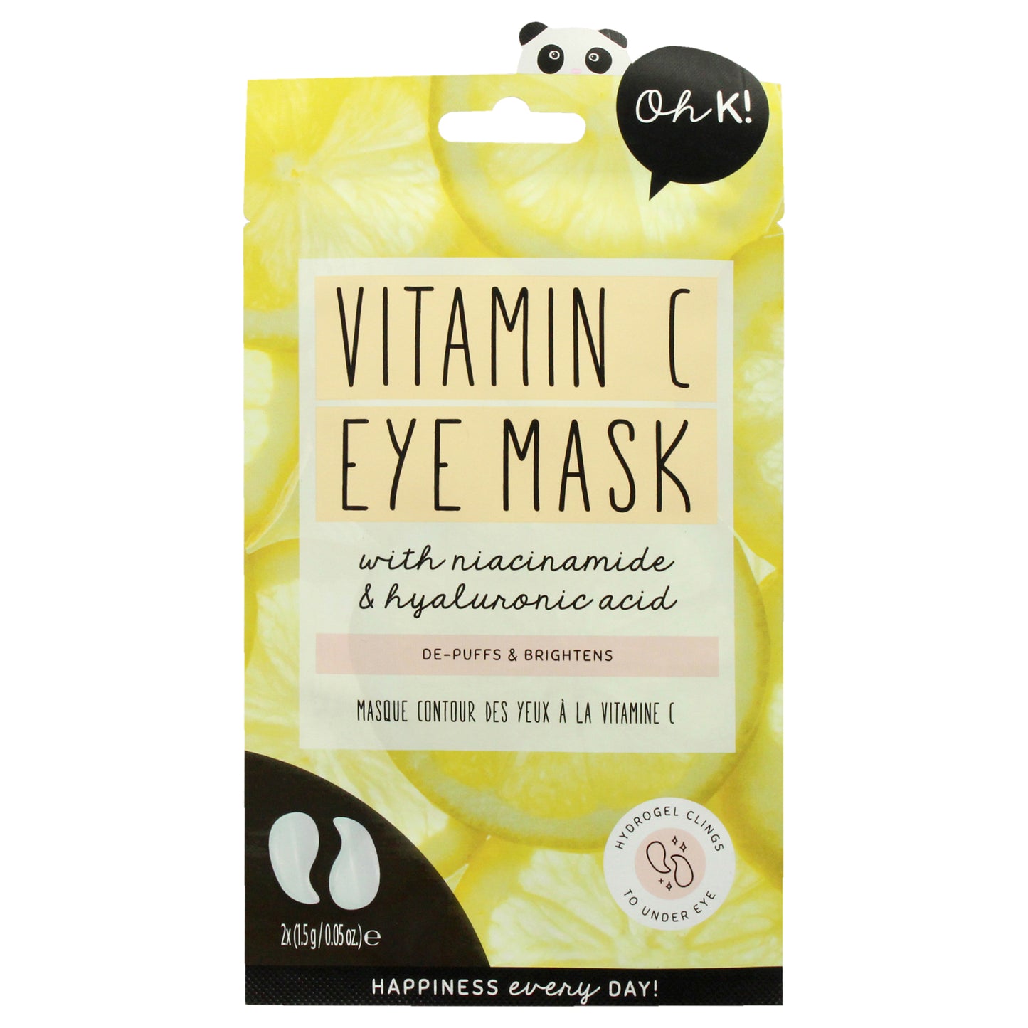 Eye Mask - Vitamin C by Oh K! for Unisex - 1 Pair Mask