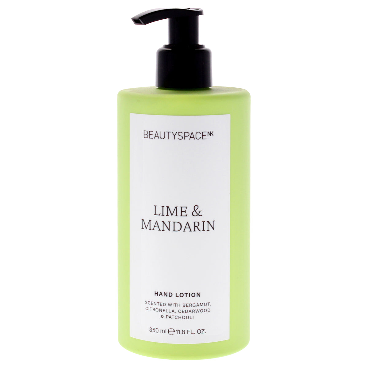Beauty Space Hand Lotion - Lime and Mandarin by BeautySpace for Unisex - 11.8 oz Hand Lotion