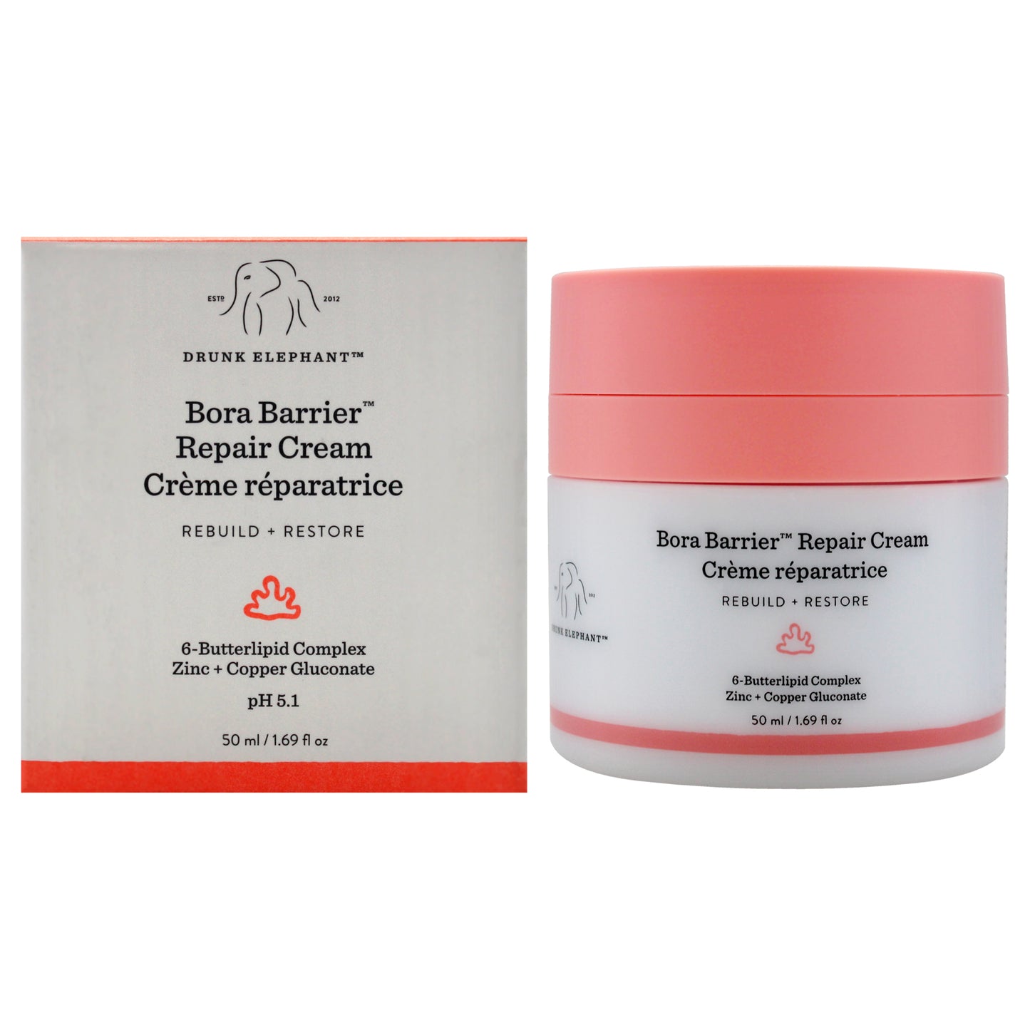 Bora Barrier Repair Cream 1.69 oz Cream