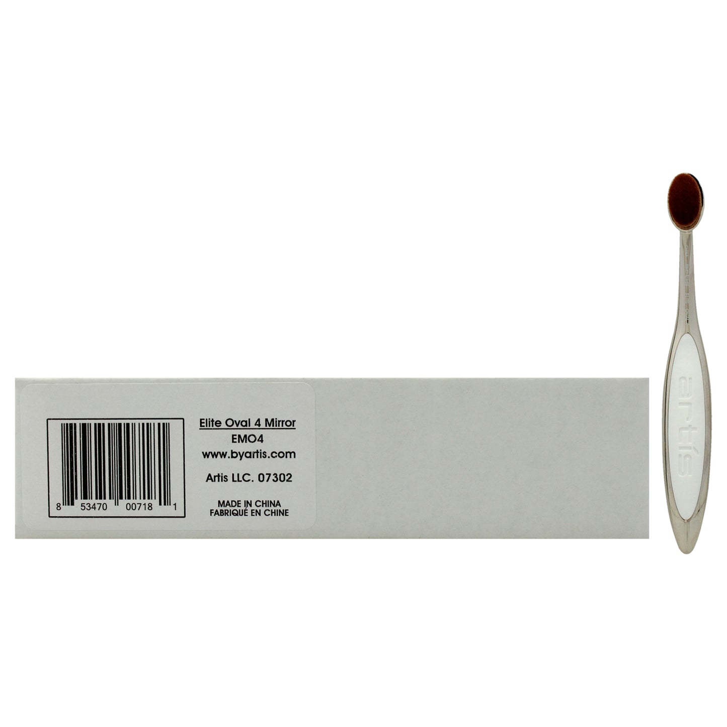 Elite Collection Oval 4 Brush - Mirror by Artis for Women - 1 Pc Brush