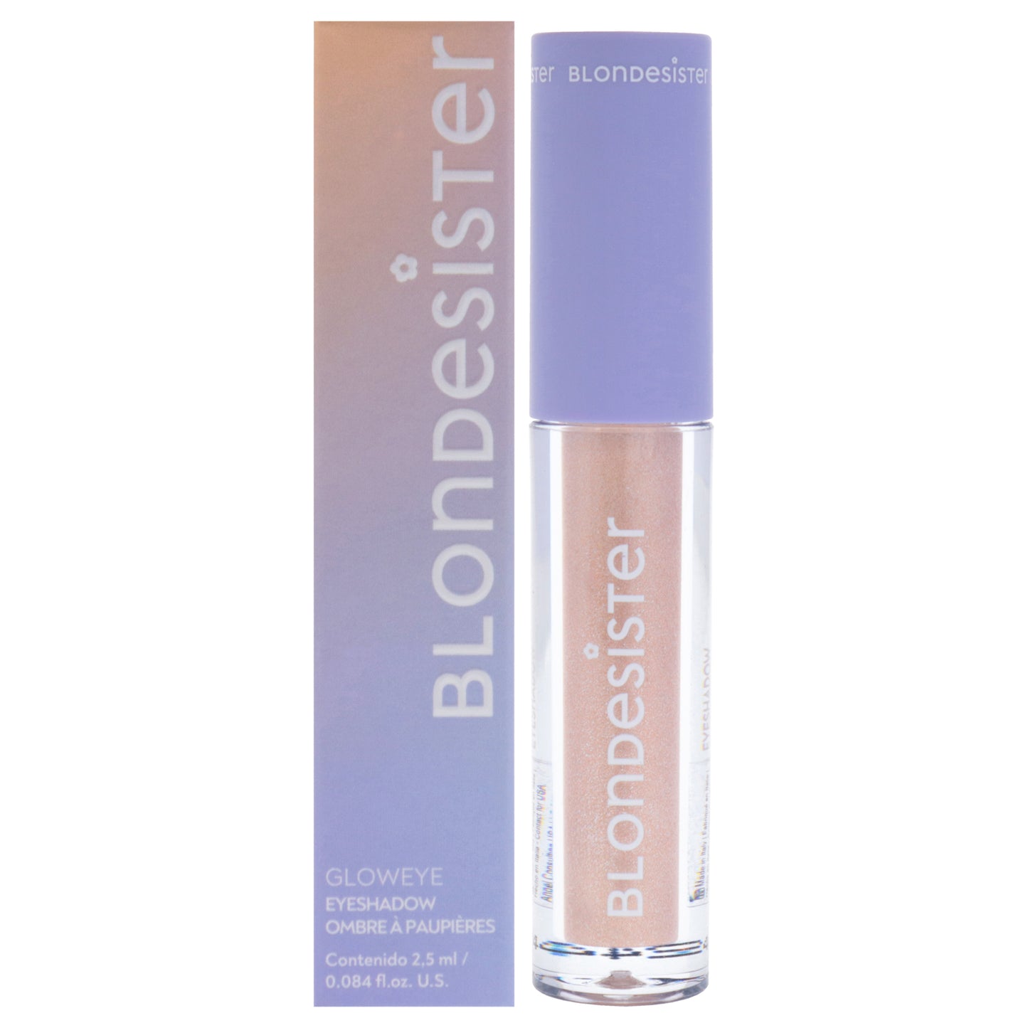 Gloweye Liquid Eyeshadow - 01 Light Gold by Blondesister for Women - 0.084 oz Eye Shadow