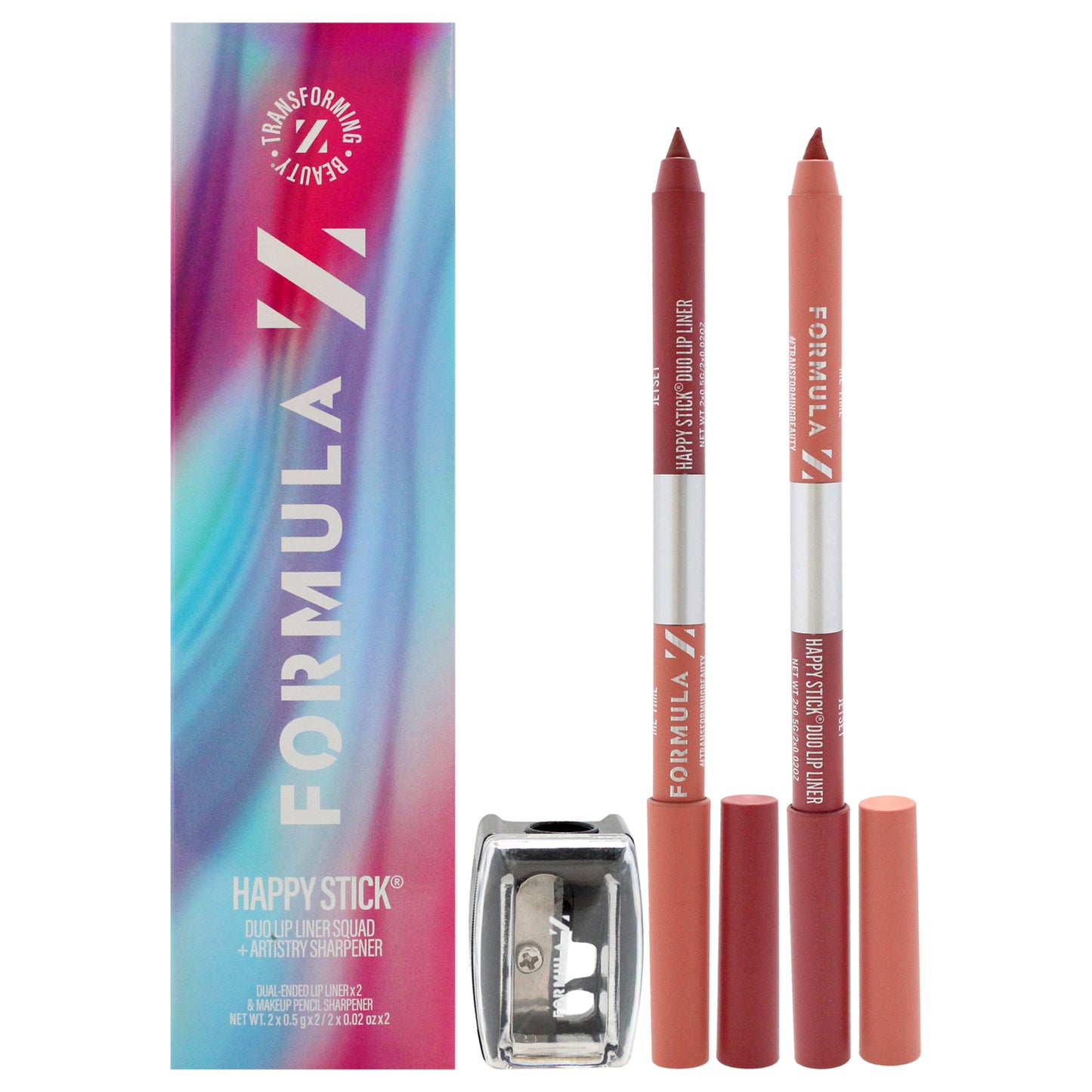 Happy Stick Lip Liner Duo 3 Pc 2Pc Lip Liner