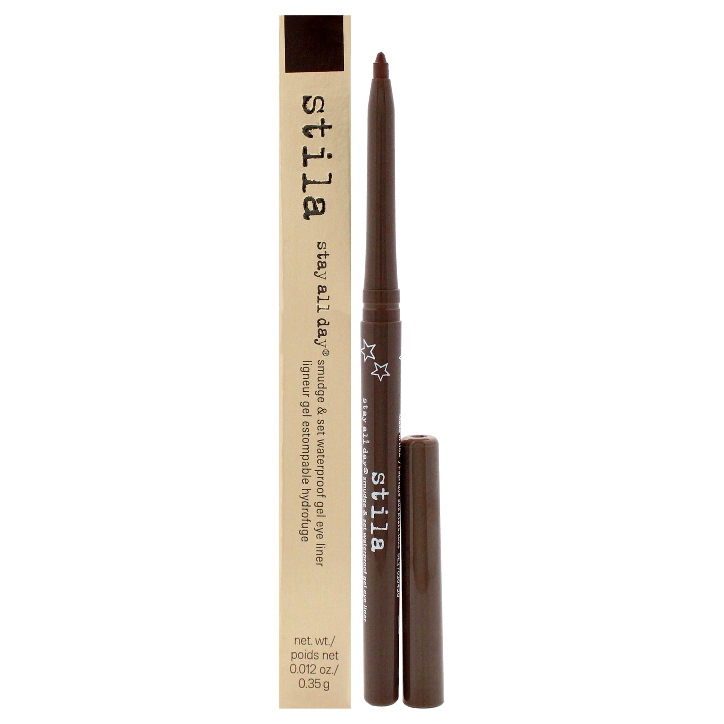Stay All Day Smudge and Set Waterproof Gel Eye Liner - Espresso 0.012 oz Eyeliner