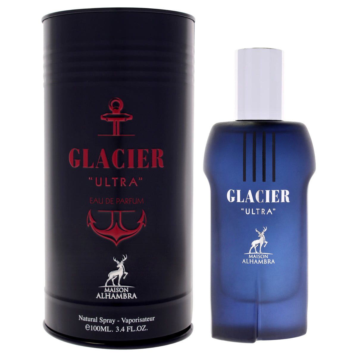 Glacier - Ultra by Maison Alhambra for Unisex - 3.4 oz EDP Spray