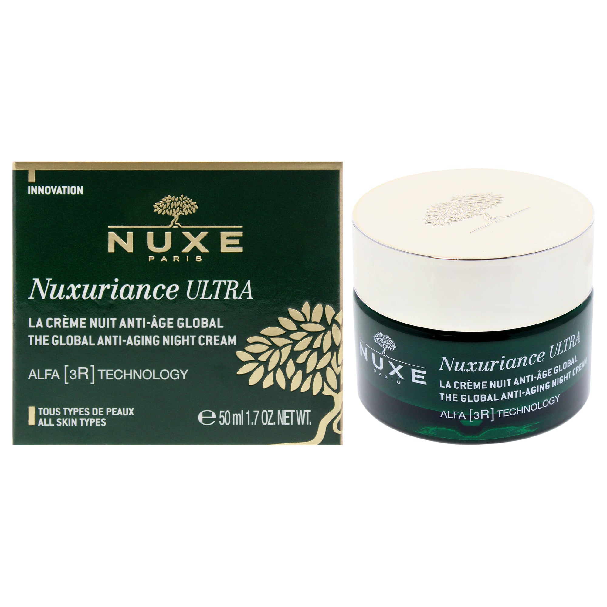 Nuxuriance Ultra The Global Anti-Aging Night Cream by Nuxe for Women - 1.7 oz Cream
