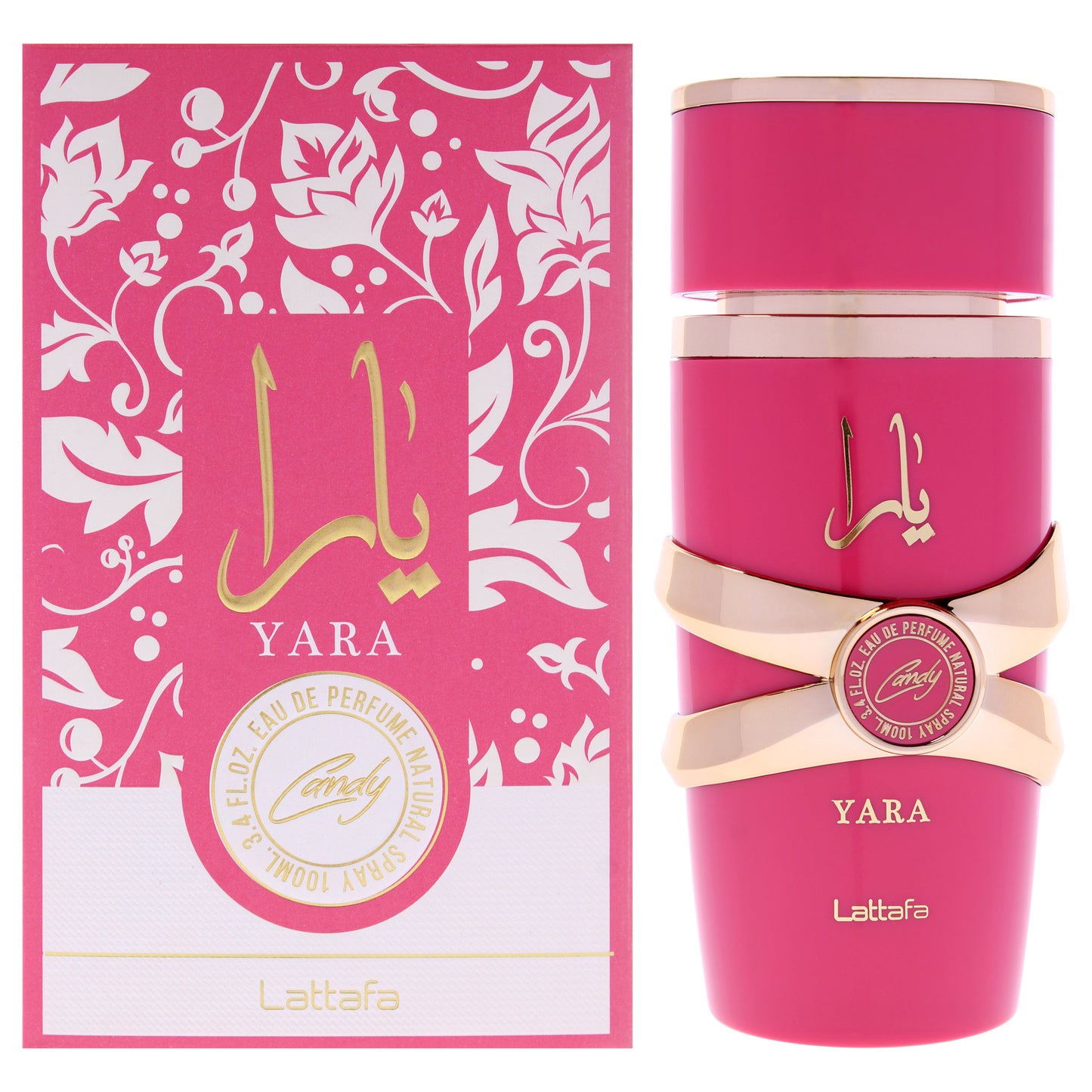 Yara Candy by Lattafa for Women - 3.4 oz EDP Spray