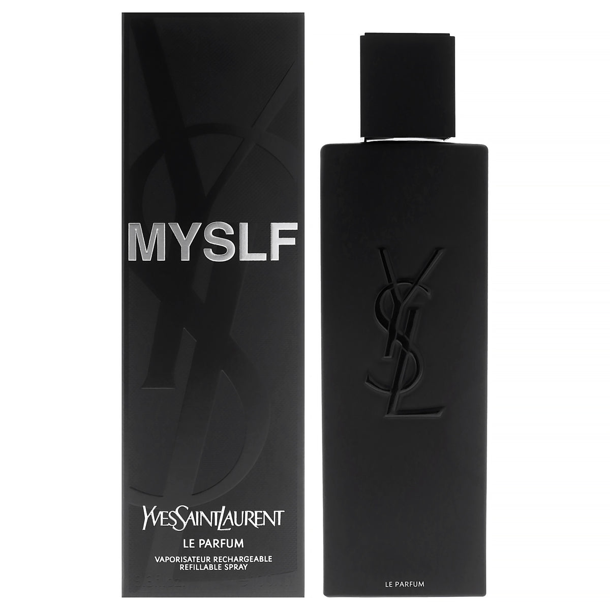 Myslf Le Parfum by Yves Saint Laurent for Men - 3.3 oz Parfum Spray (Refillable)
