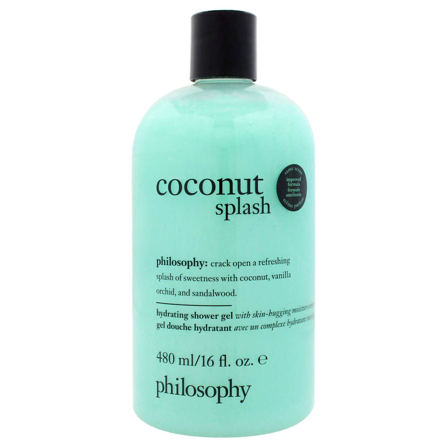 Coconut Splash Hydrating Shower Gel 16 oz Shower Gel