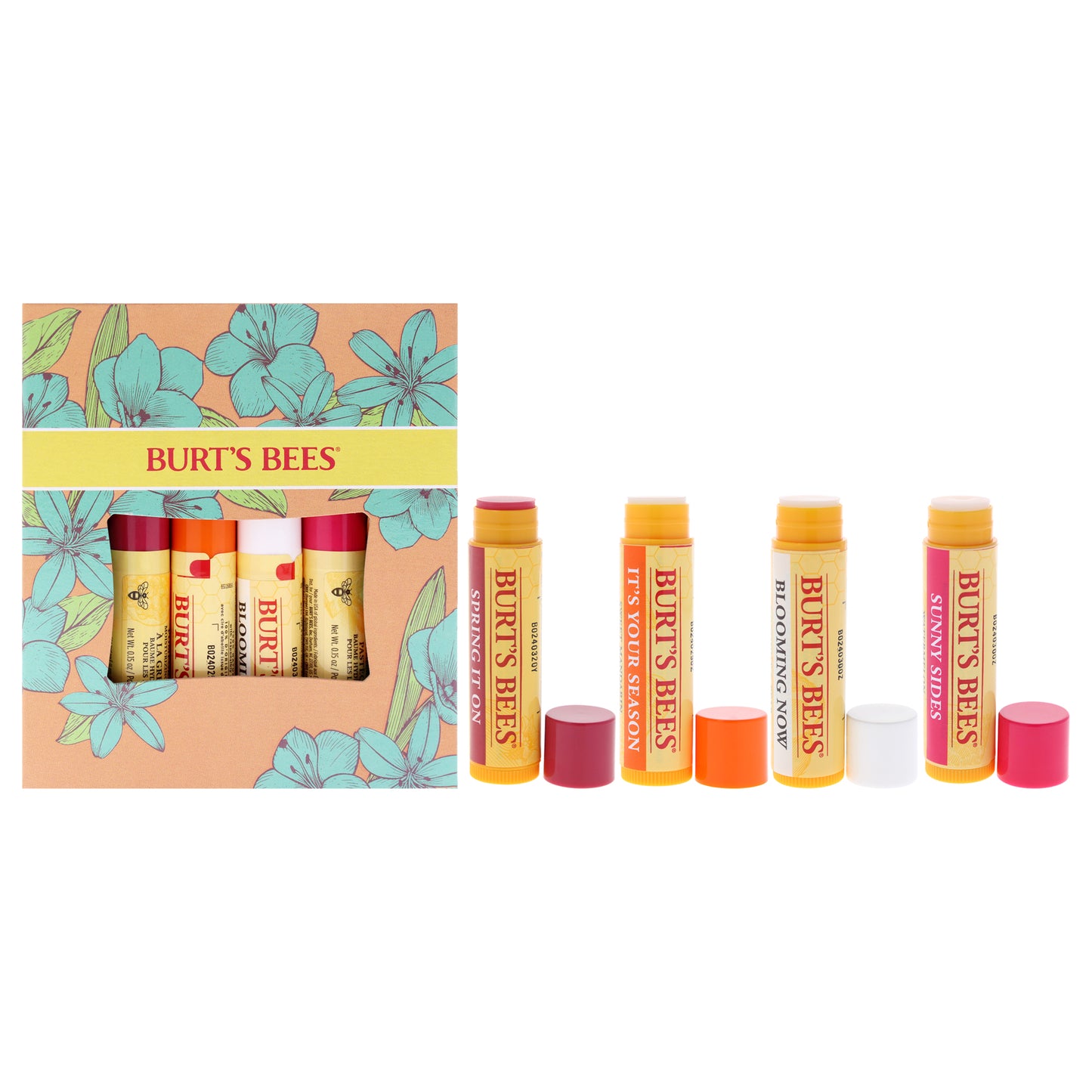 Just Picked Set 4 Pc 0.15oz Lip Balm - Pomegranate