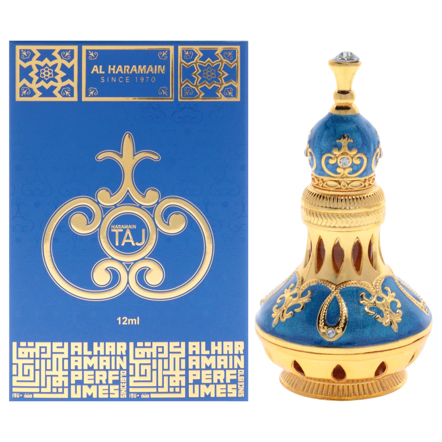 Taj by Al Haramain for Unisex - 0.4 oz Concentrated Perfume Oil