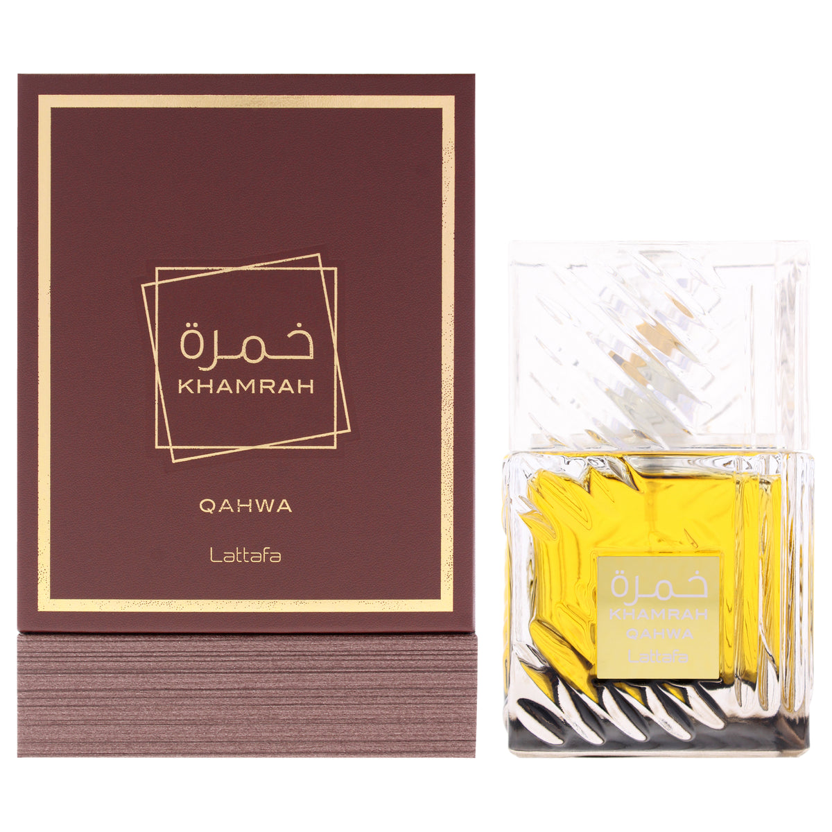 Khamrah - Qahwa by Lattafa for Unisex - 3.4 oz EDP Spray